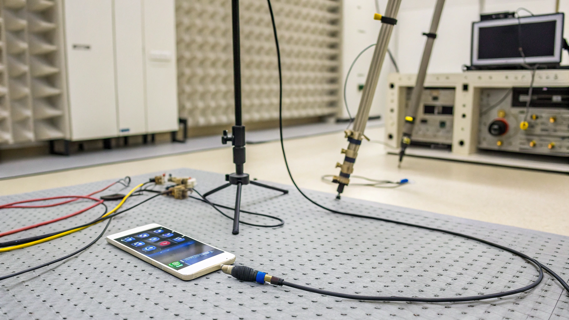 Схема точек замера Field Test в квартире