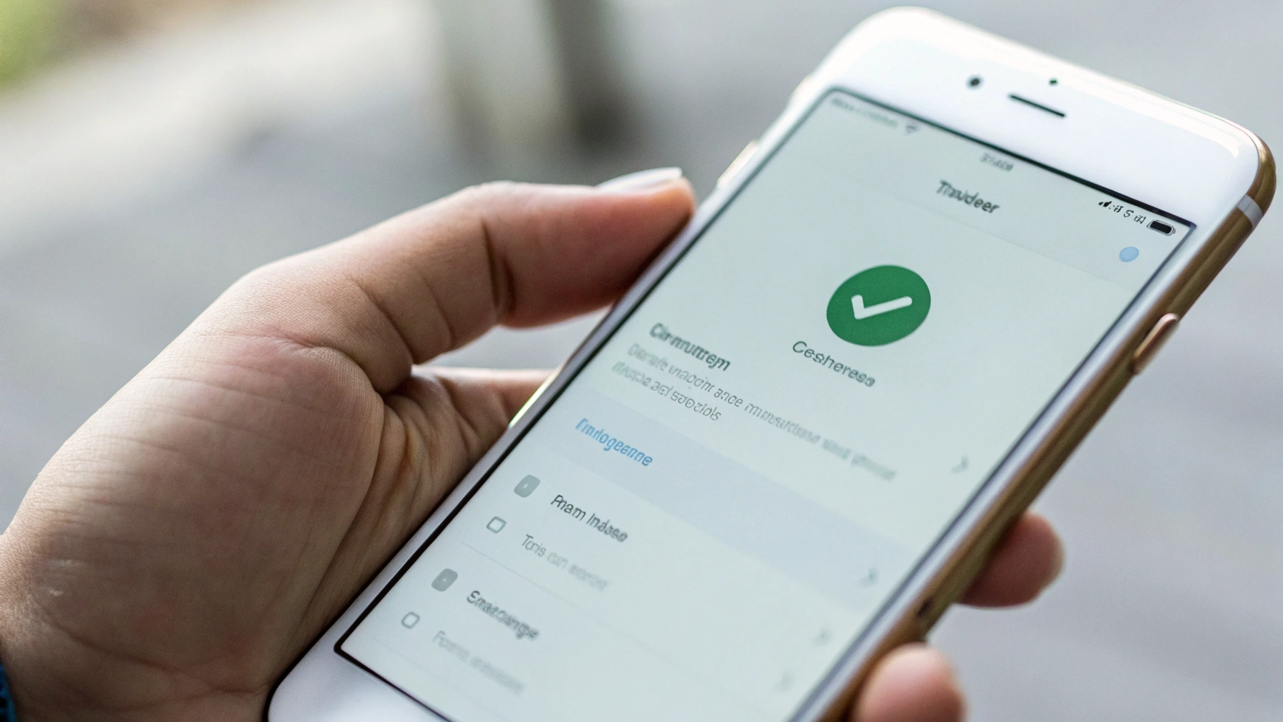 Экран iPhone с подтверждением переноса WhatsApp