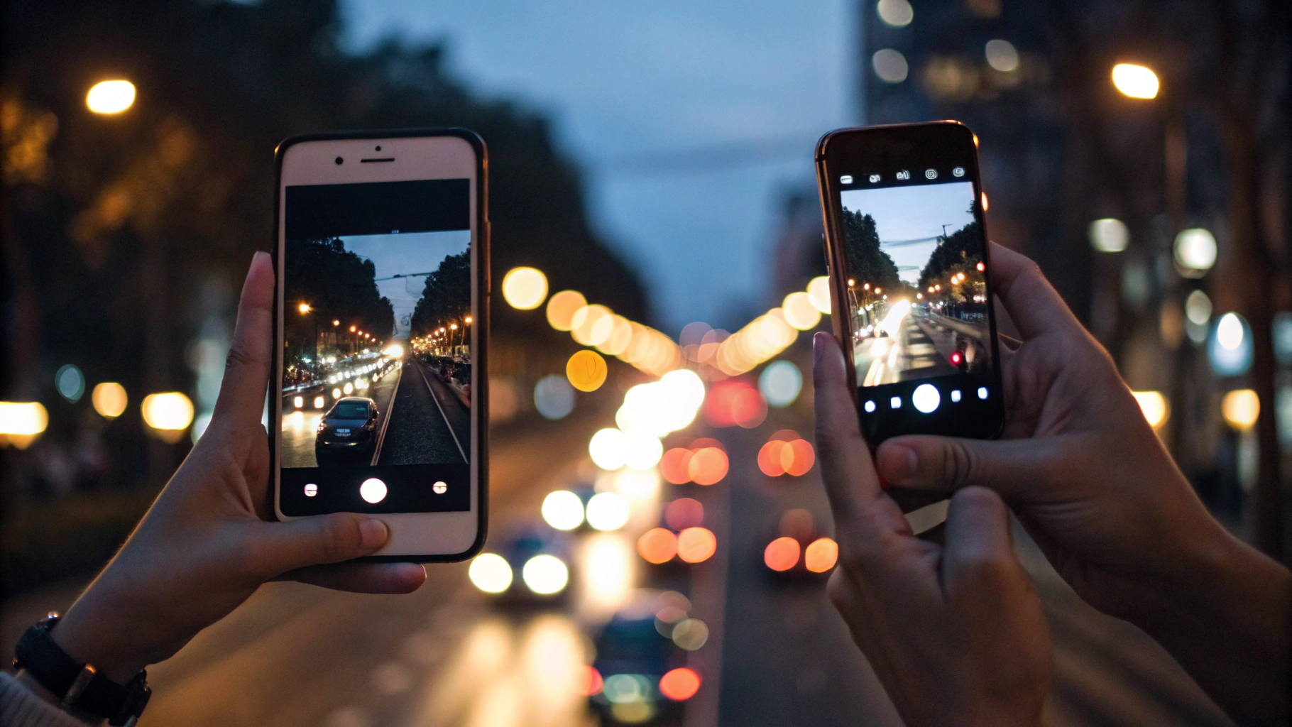 Ночная съемка на iPhone 16 Pro и Galaxy S25 Ultra