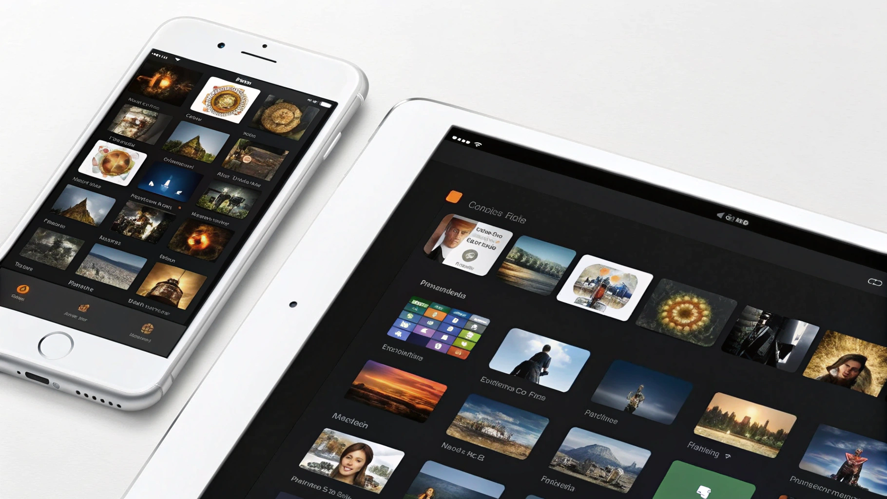 Интерфейсы Infuse, Plex и VLC на iPhone и iPad