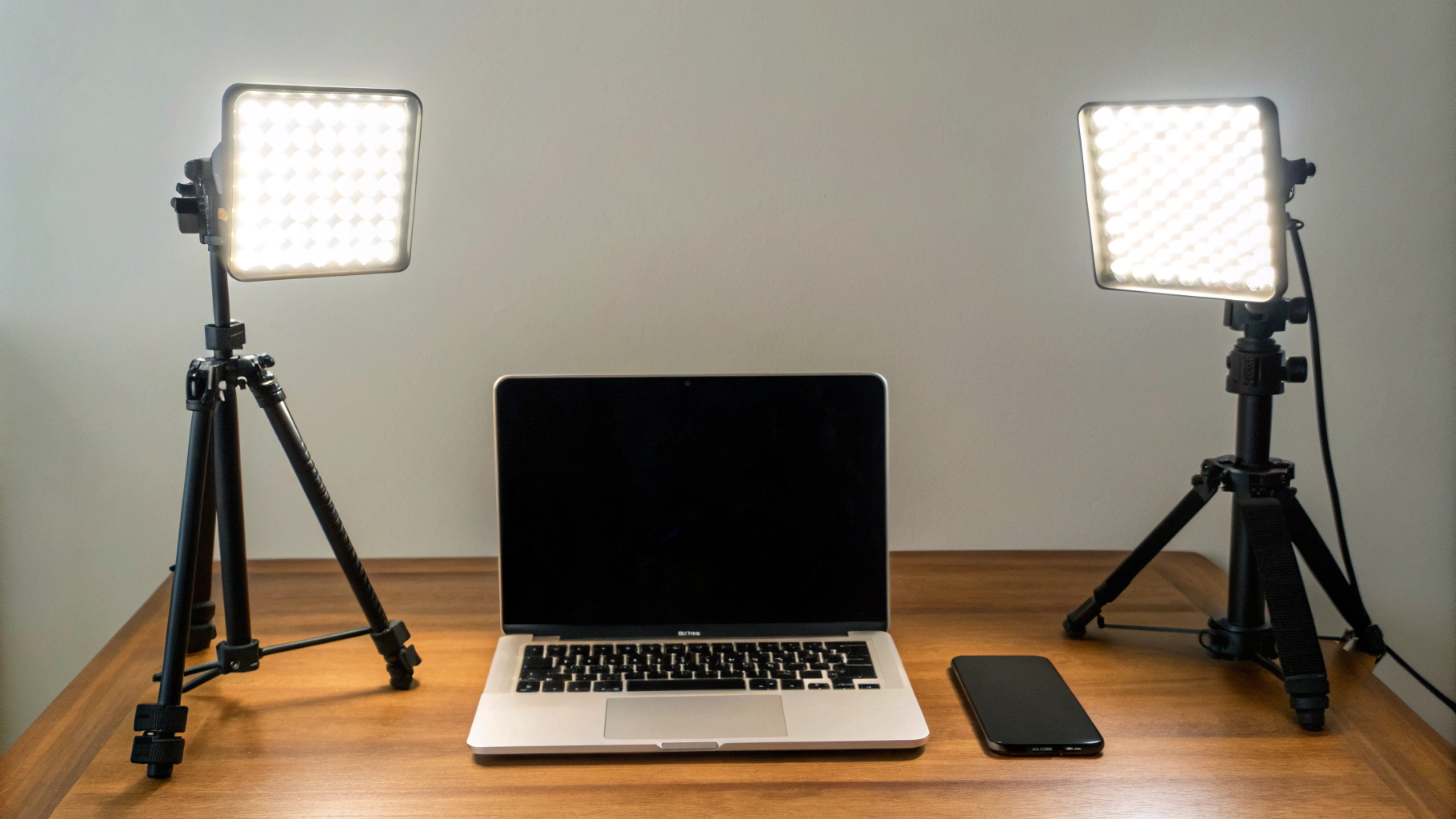 Базовая схема света: ключевой, заполняющий и фоновой для видеозвонков