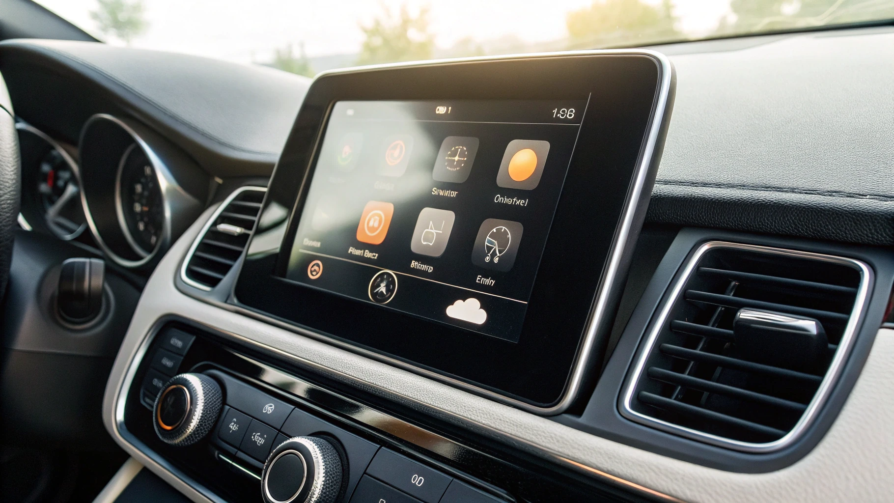 Оверлей управления климатом CarPlay: подогрев сидений и регулировка температуры