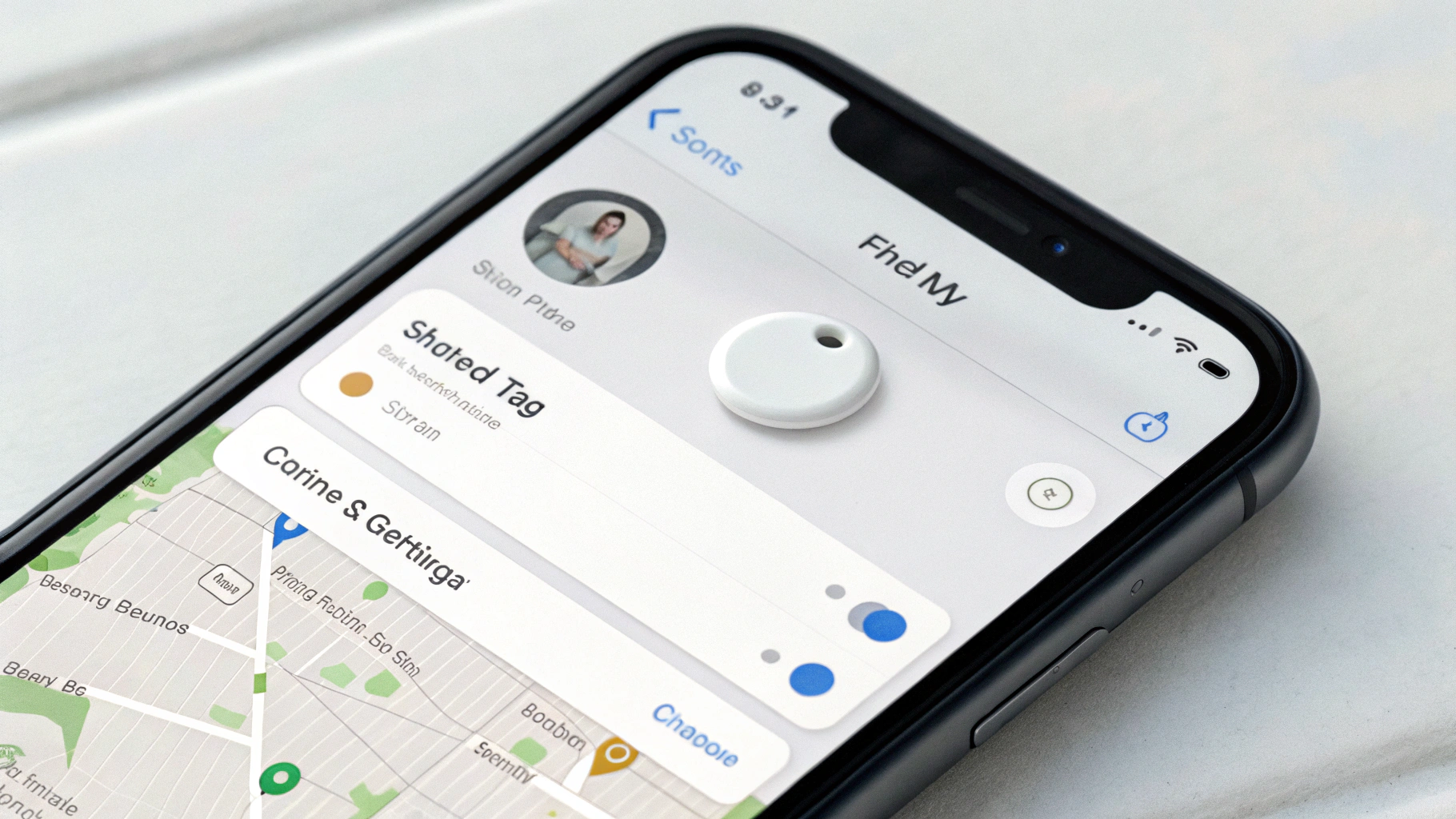 Настройка Shared Tag в «Локаторе» на iPhone: общий доступ к AirTag