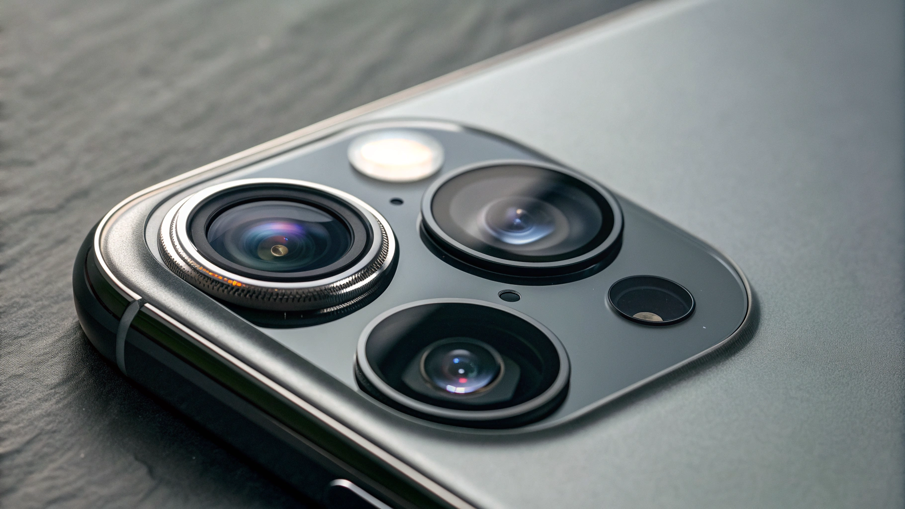 Сравнение камер iPhone 17 и iPhone 17 Pro крупным планом