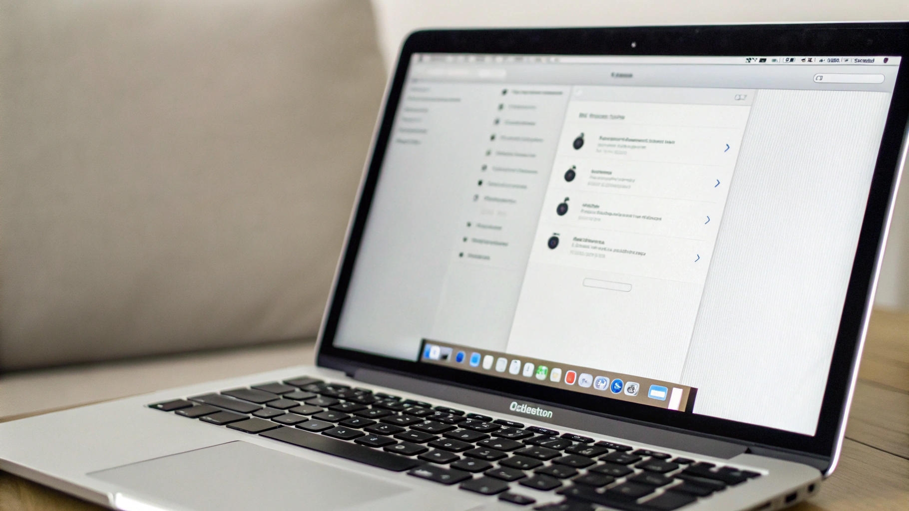 Сетевые настройки Mac с интерфейсом iPhone USB