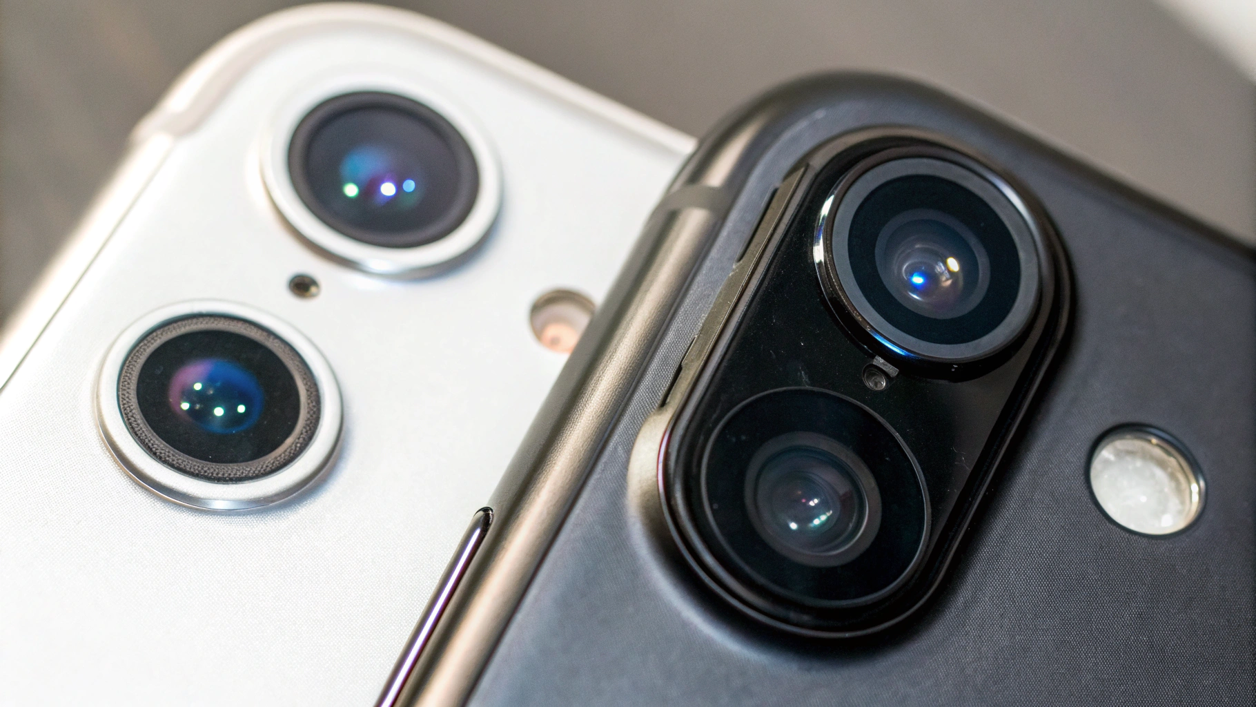 Блоки камер: обычный модуль против перископного 5× на iPhone 17 Pro Max