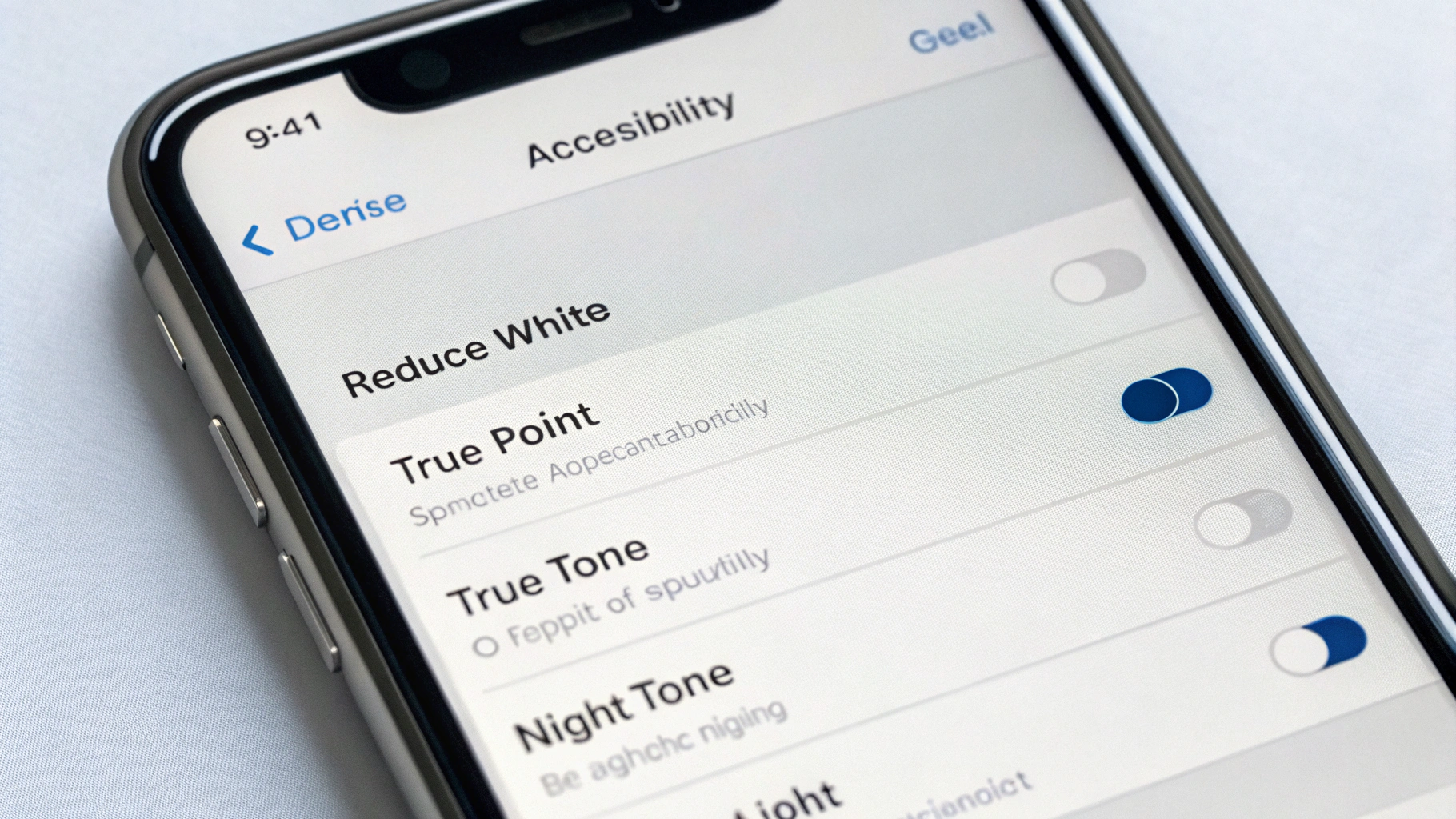 Настройки iOS: Понижение точки белого, True Tone и Night Shift