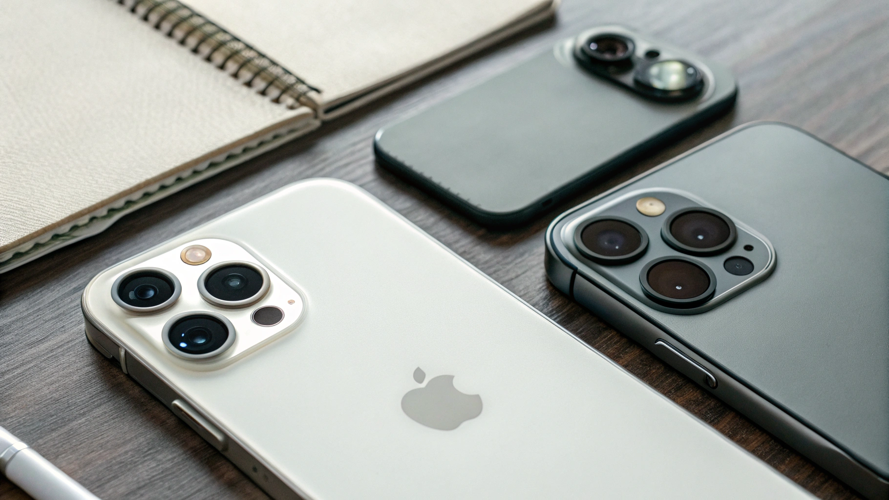 Блоки камер iPhone 17 и 17 Pro: две и три камеры рядом с тревел-аксессуарами