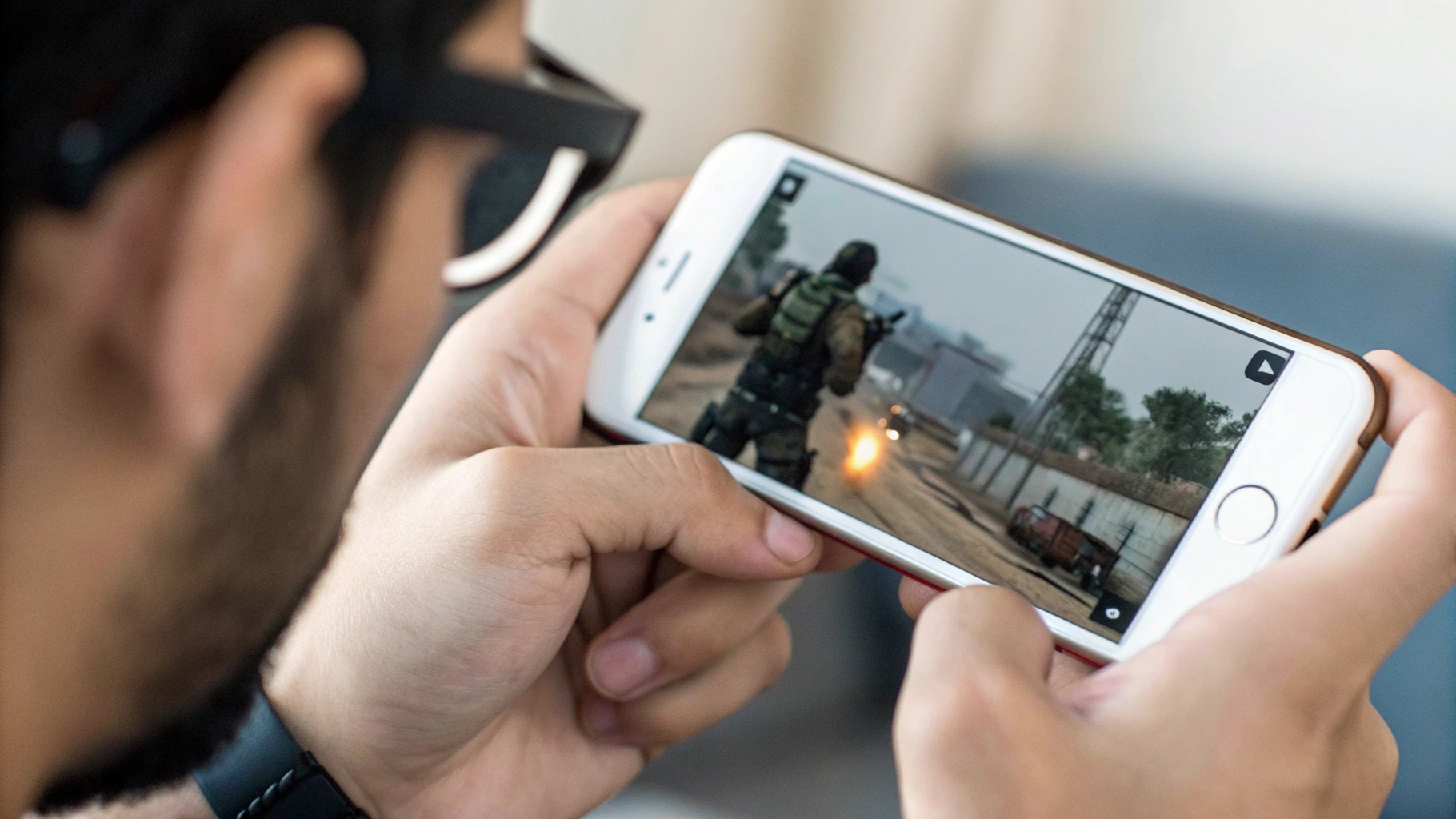 Игра-шутер на iPhone с 120 FPS — заметна плавность движения