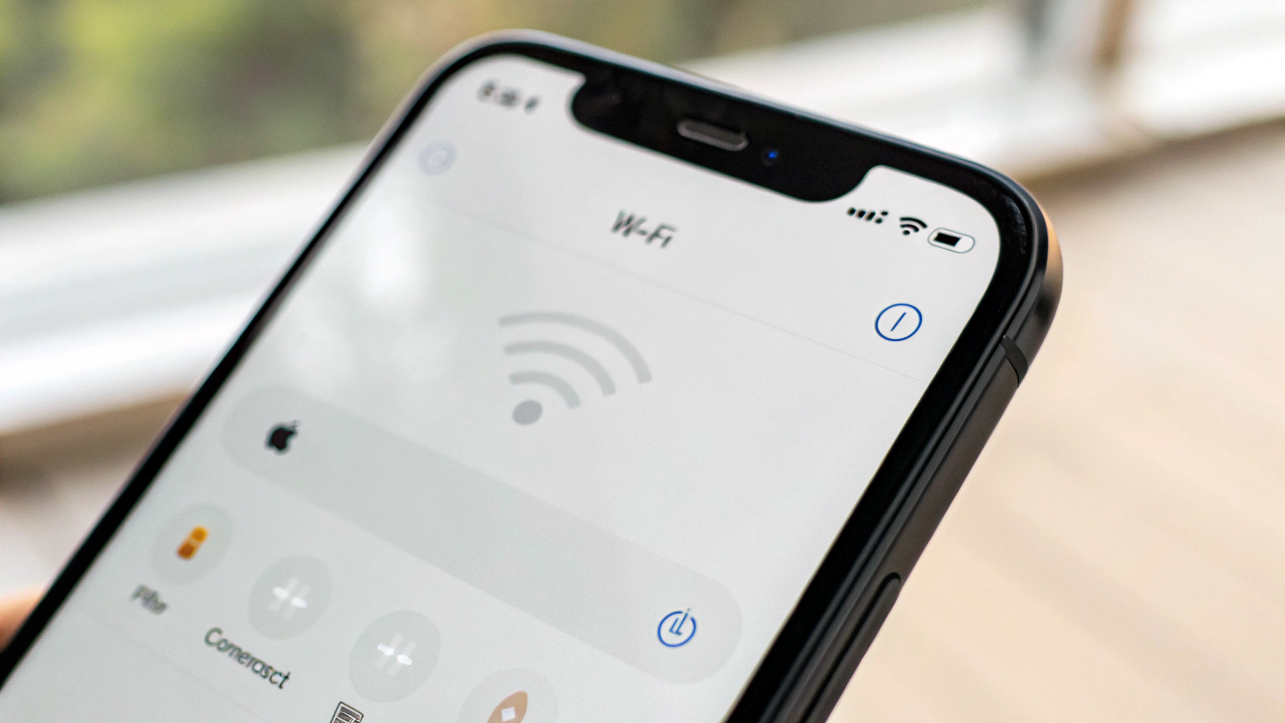 Настройки Wi‑Fi на iPhone с активным подключением к сети 6 ГГц (Wi‑Fi 6E)