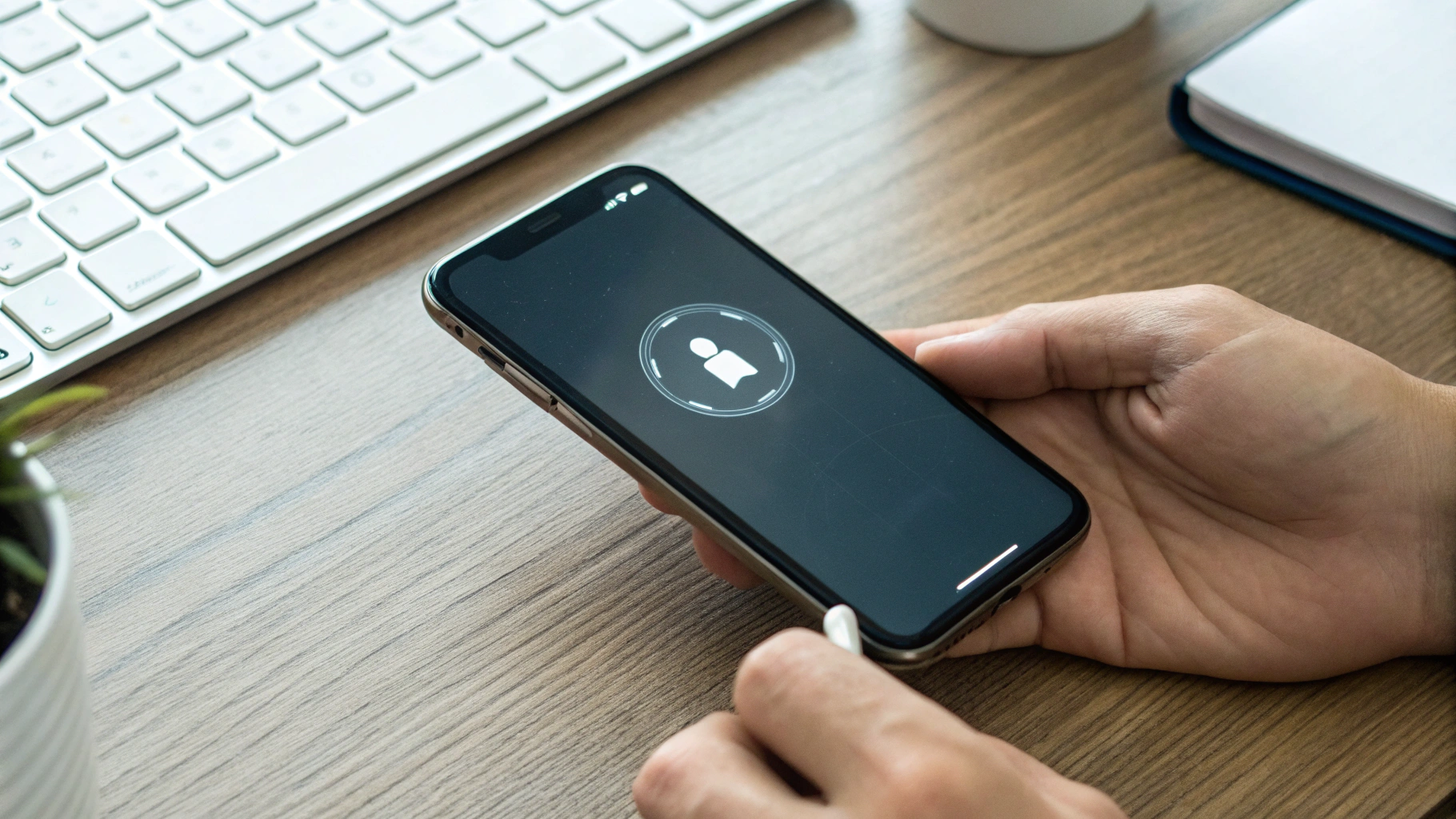 Face ID на столе: разблокировка под небольшим углом на iPhone 13–17