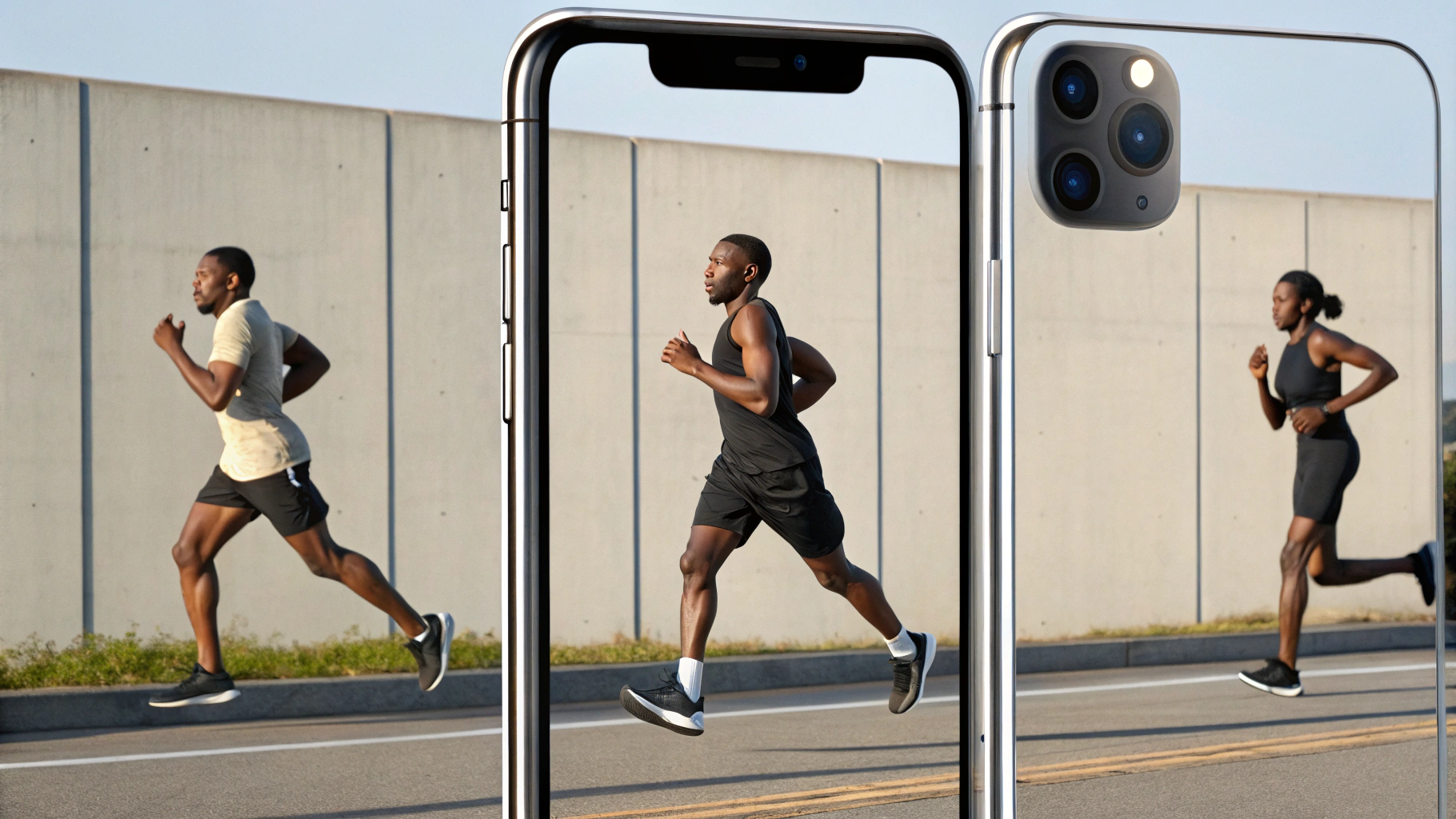 Сравнение трекинга на iPhone 14 Pro, 15 Pro, 16 Pro и 17 Pro