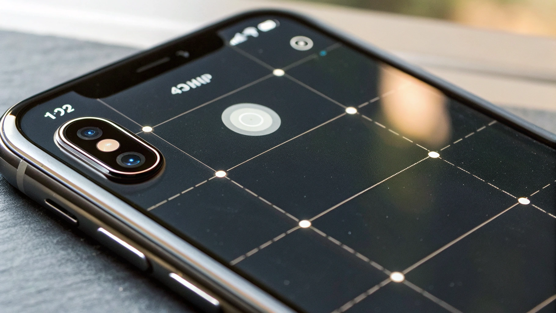 Интерфейс камеры iPhone с выбранными 24 МП и значком HDR