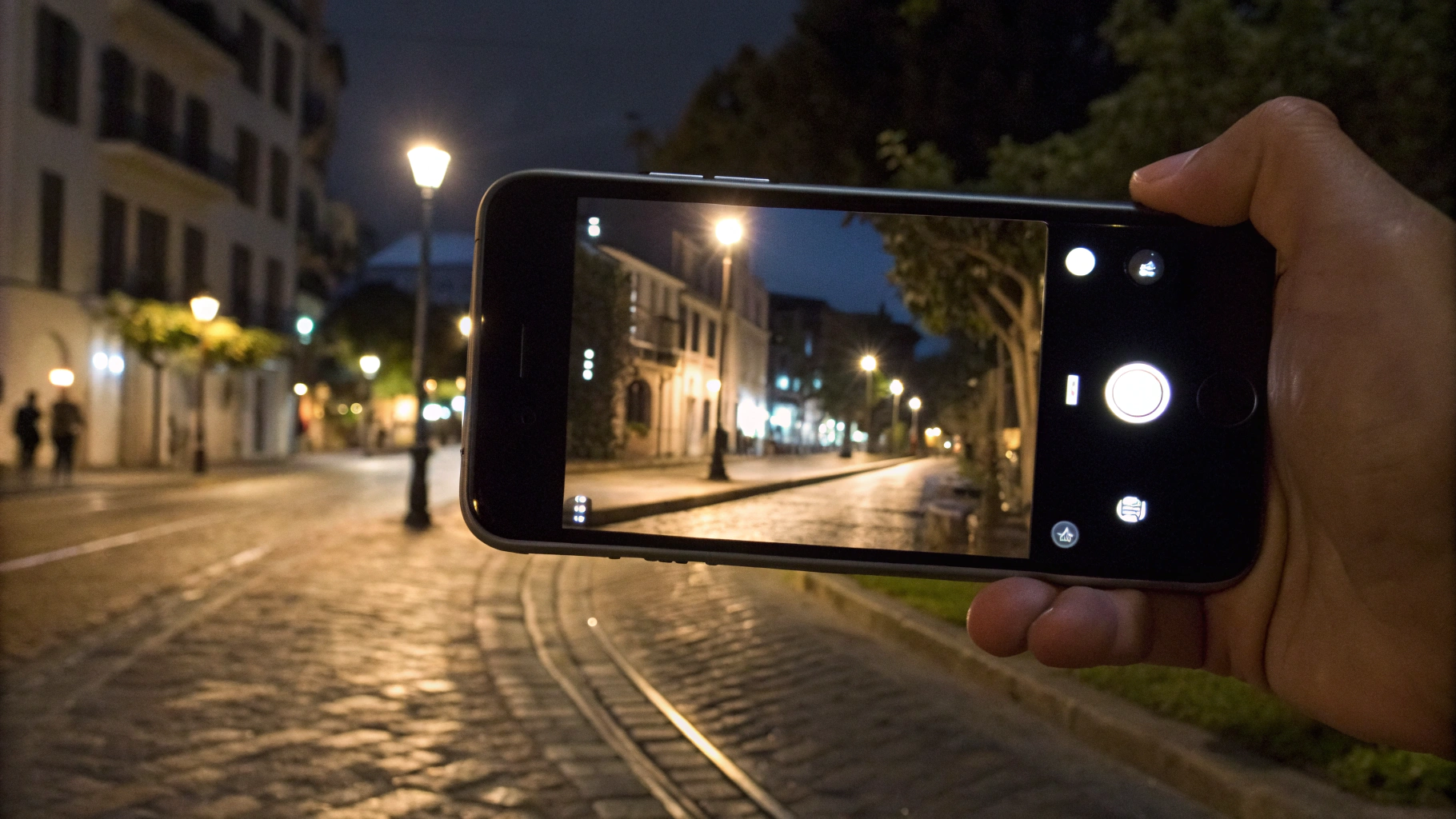 Настройки 4K 24/25/30 fps на iPhone для ночной съёмки