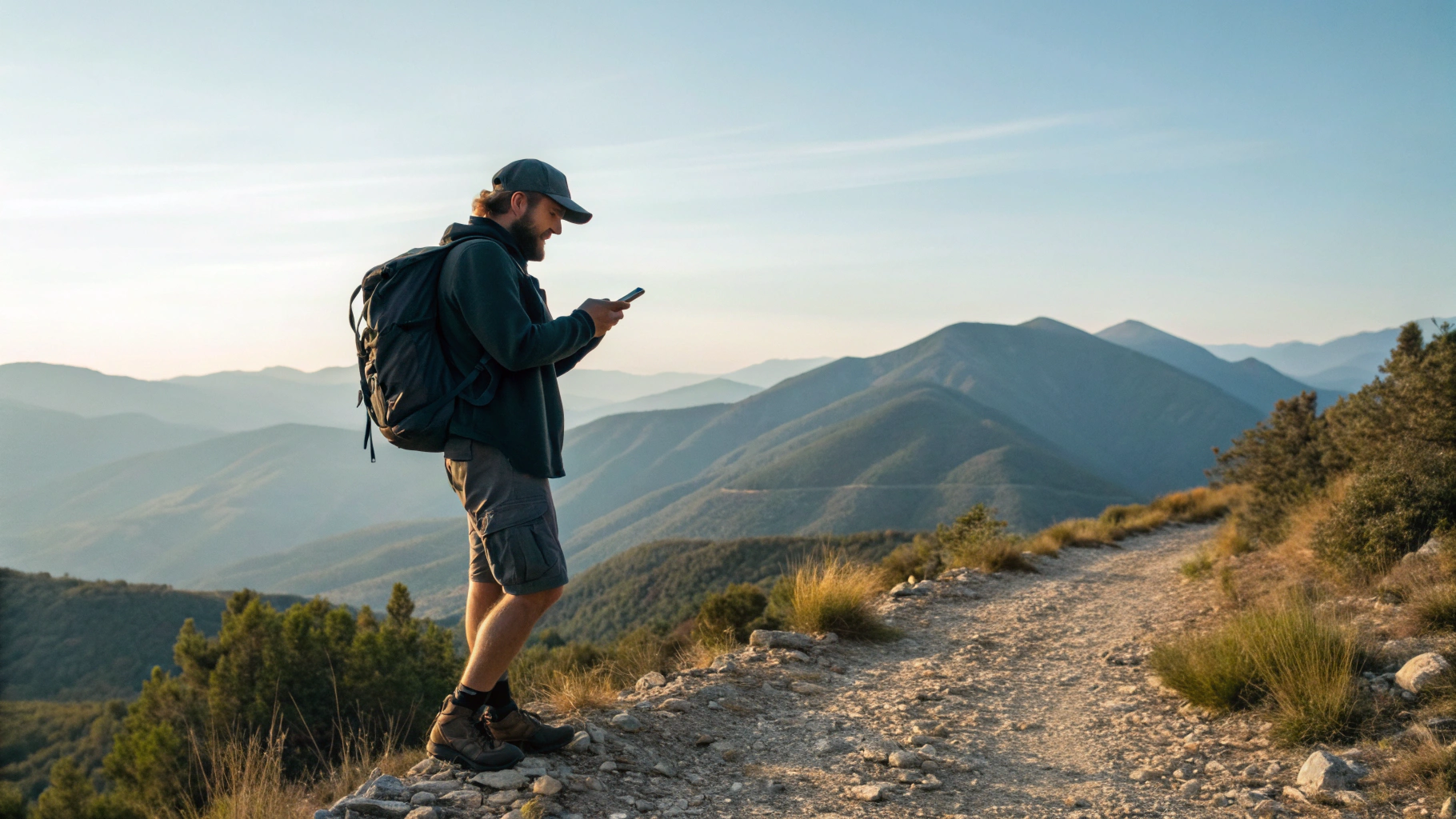 Использование SOS по спутнику в горах