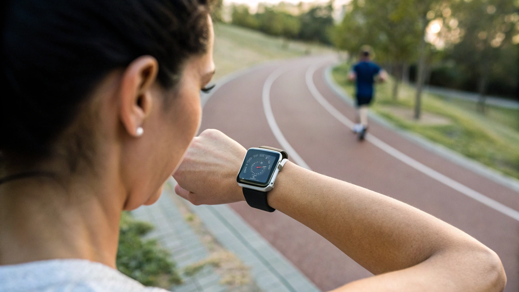 Использование Apple Watch Series 11 на пробежке с GPS