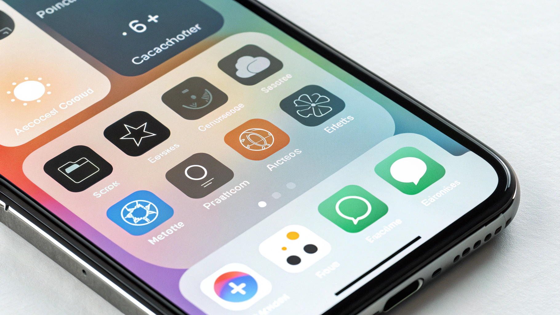 Выбор и перестановка виджетов под часами на экране блокировки iOS 18