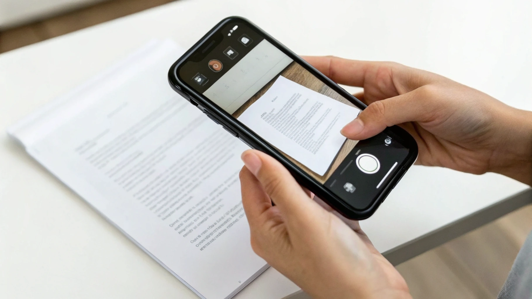 Сканирование документа на iPhone в Заметки с превью PDF