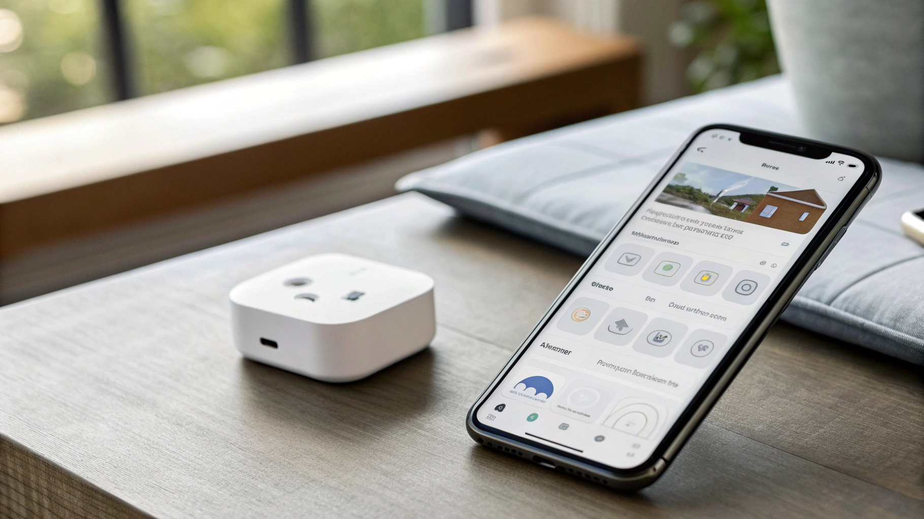 Автоматизации в приложении Дом и датчики рядом