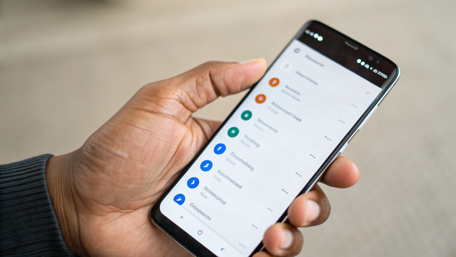 Настройка функции SOS на смартфоне Samsung в меню One UI