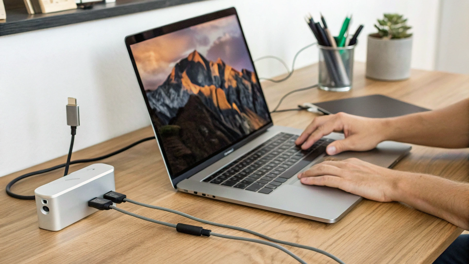 Проверка портов USB‑C/Thunderbolt и зарядки на MacBook