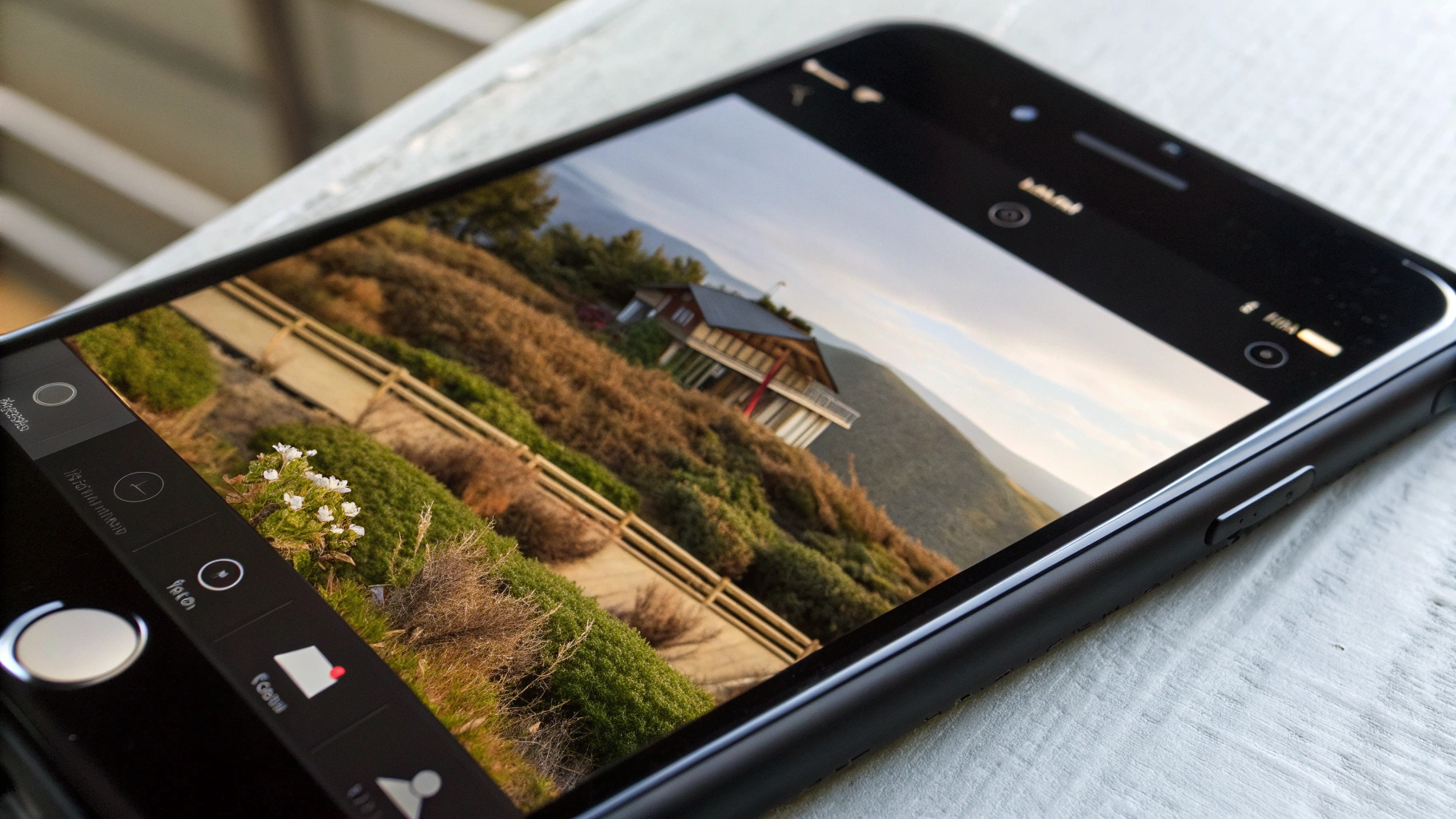 Правки в приложении Фото на iPhone: обрезка и экспозиция