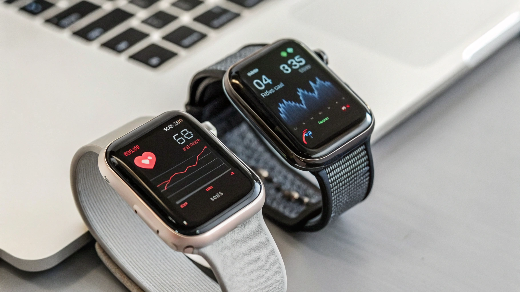 Сравнение метрик пульса и сна на экранах фитнес‑трекеров