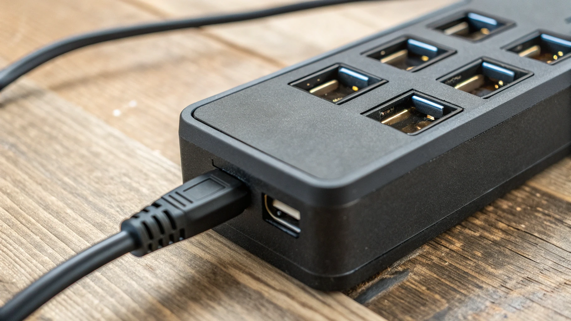 Схема распределения мощности по портам на многопортовой USB‑C станции