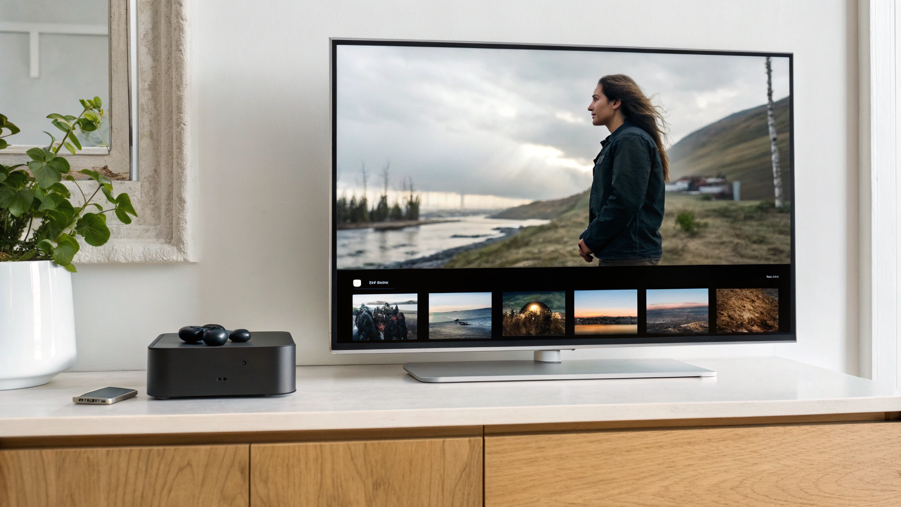 Интерфейс Apple TV: воспроизведение 4К с NAS и доступ к Фото iCloud