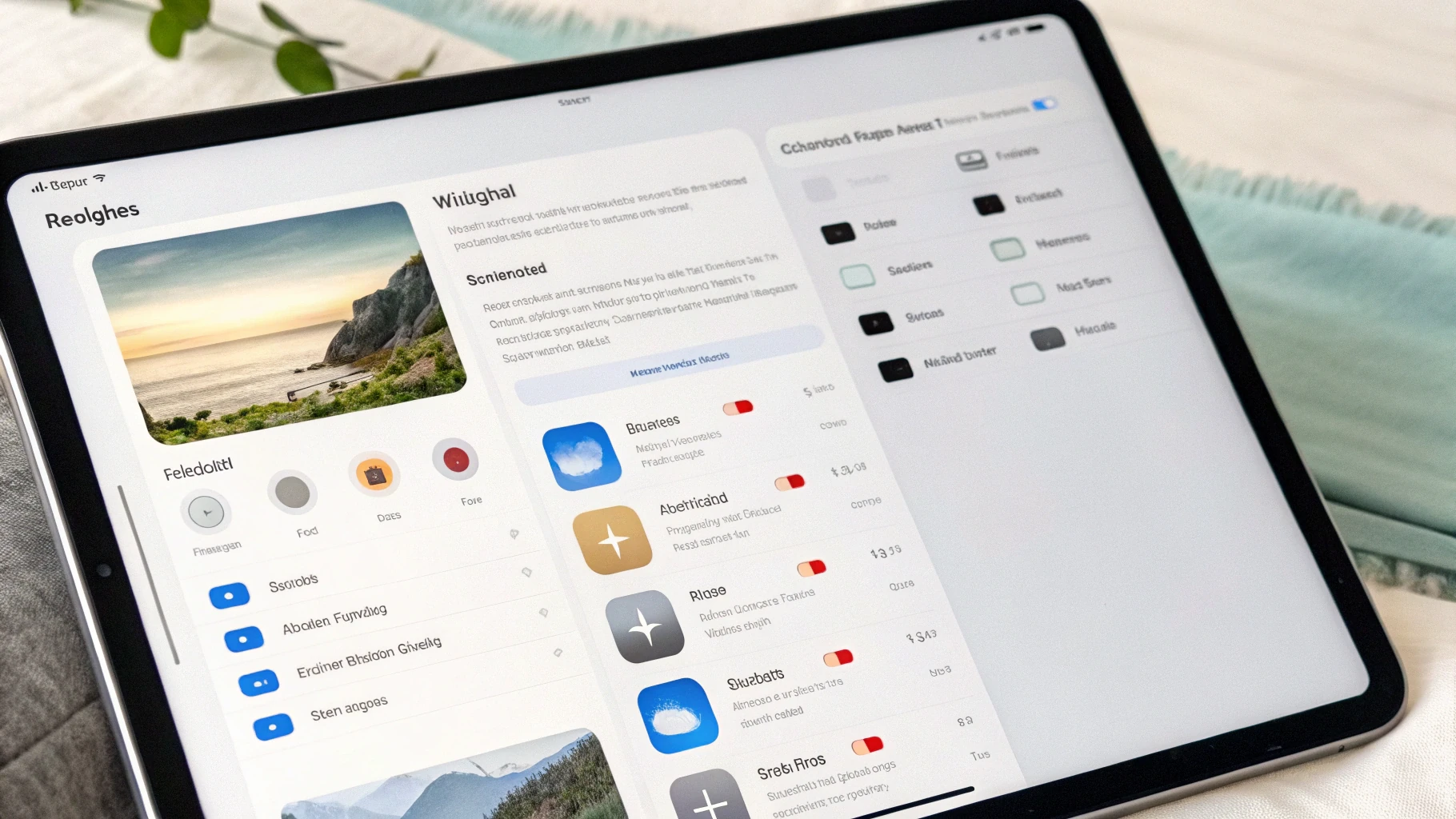 Отключение фонового обновления и лишних виджетов в iPadOS