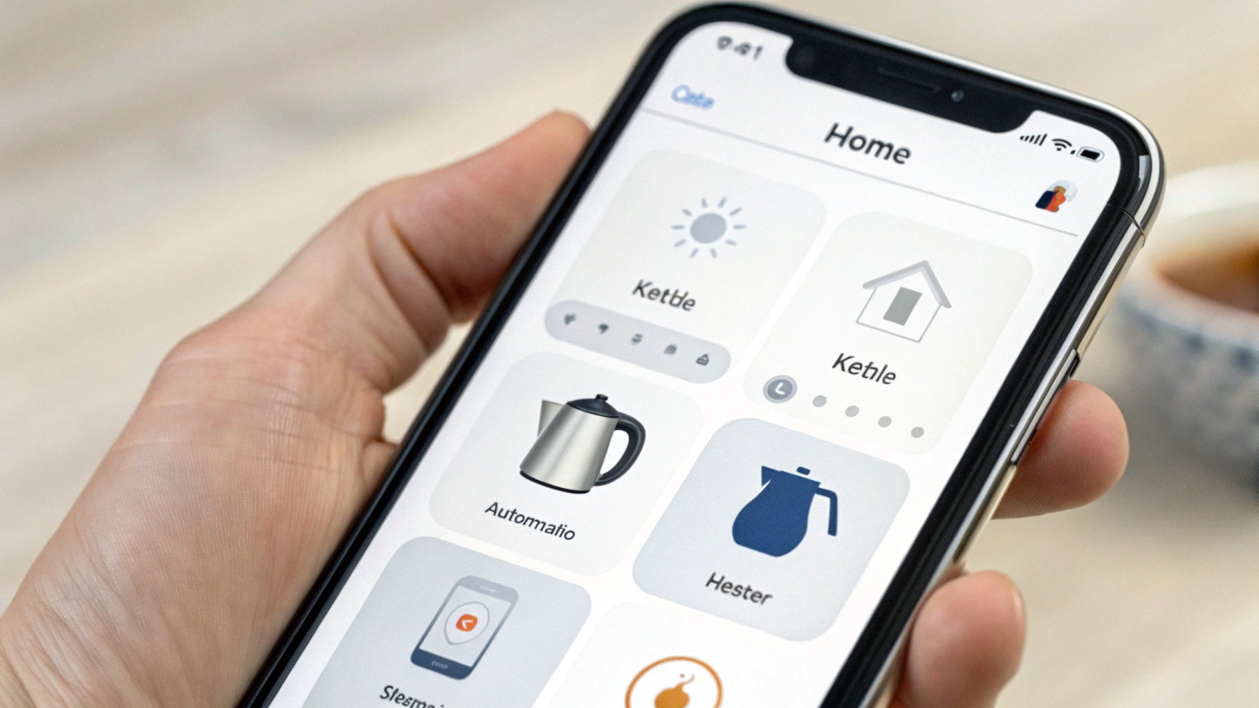 Автоматизации в Домe Apple для чайника и обогревателя