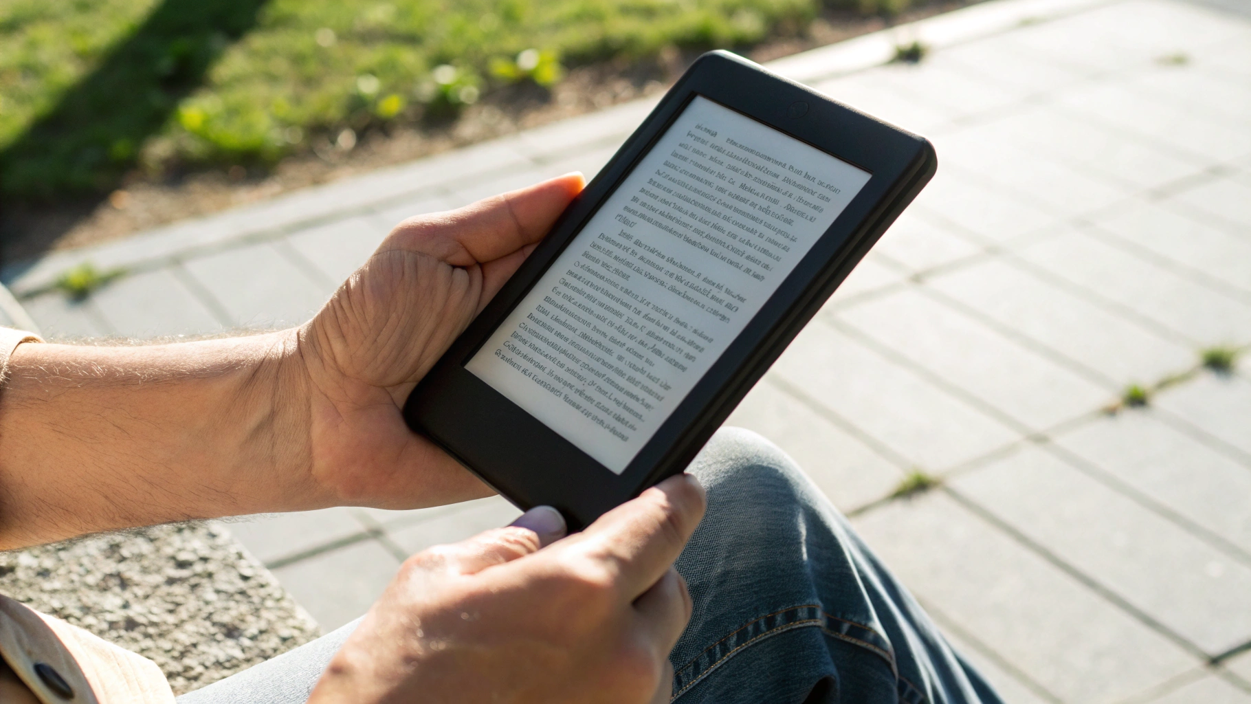 Ридер E‑Ink на улице: читаемость под солнцем