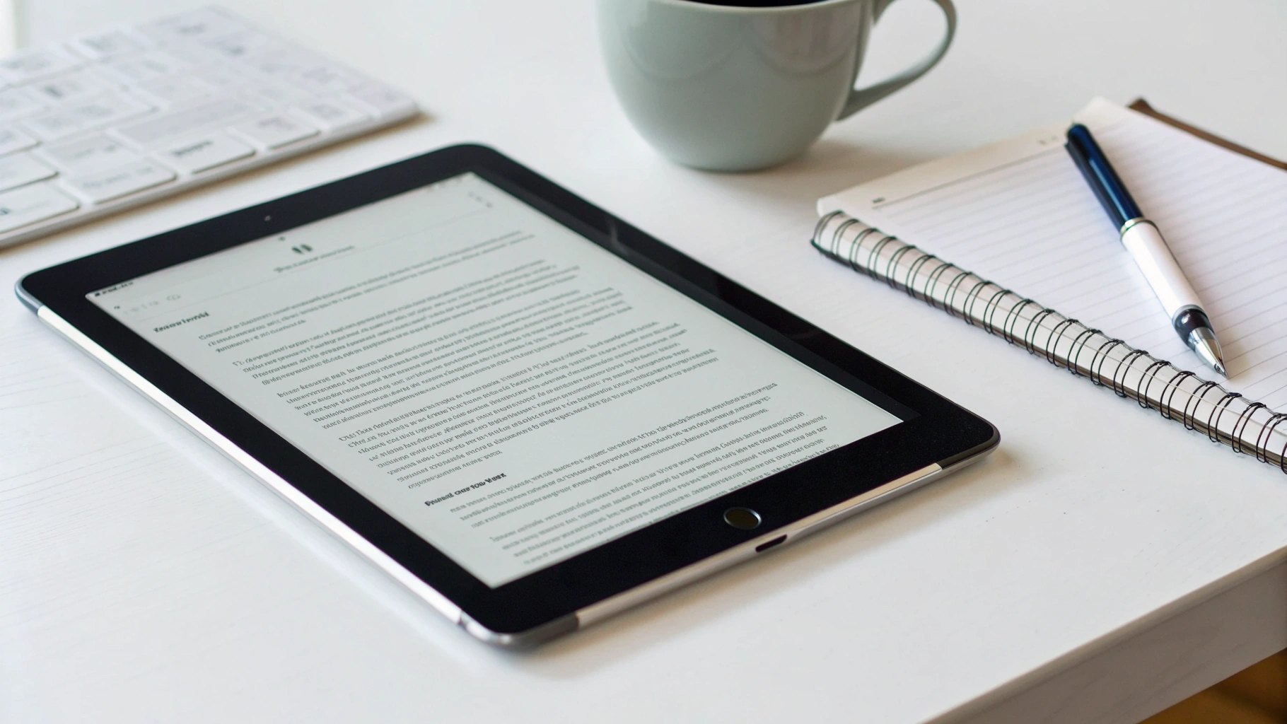 Аннотации PDF на iPad со стилусом