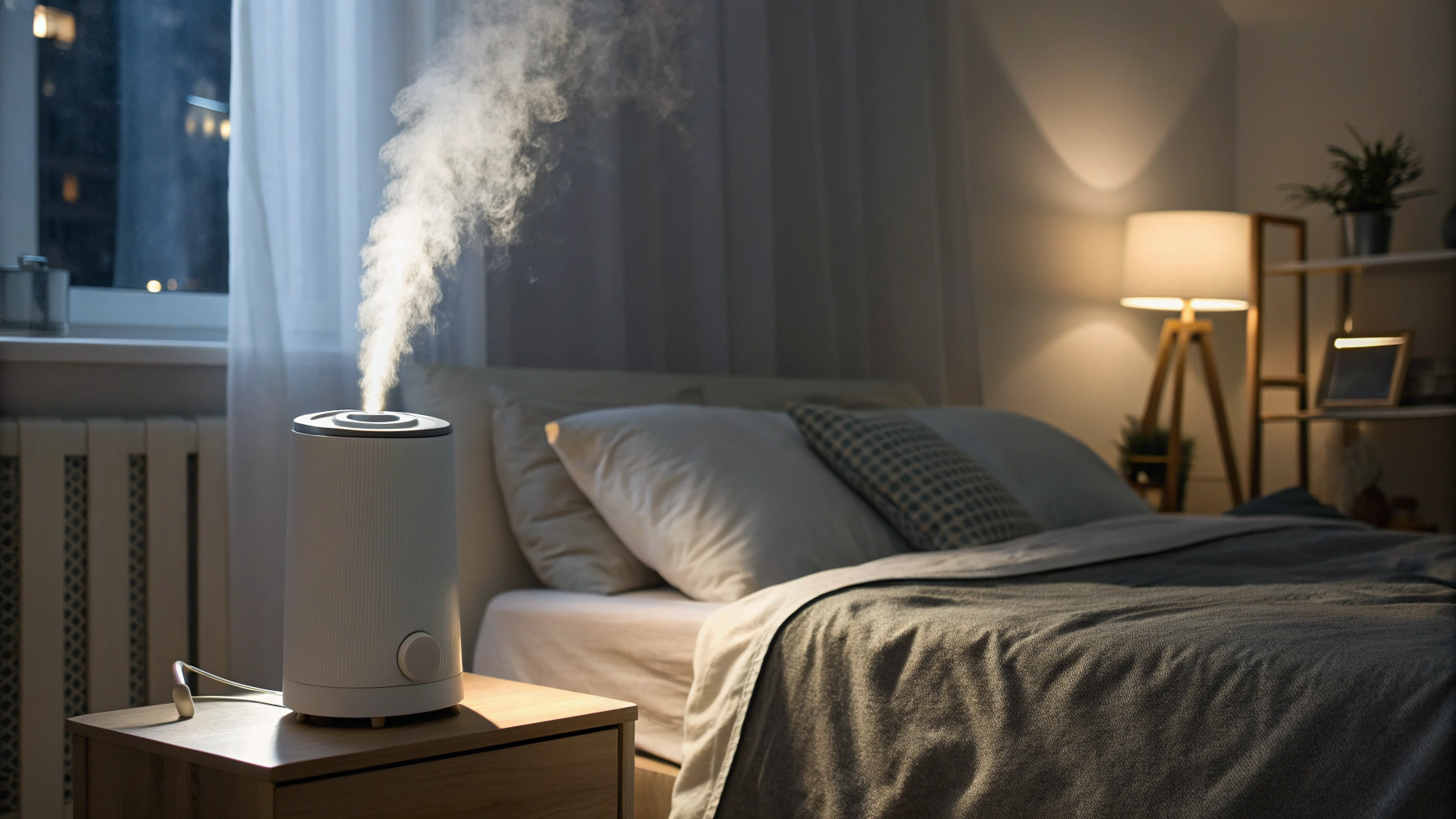 Тихая работа в спальне и запас воды на ночь