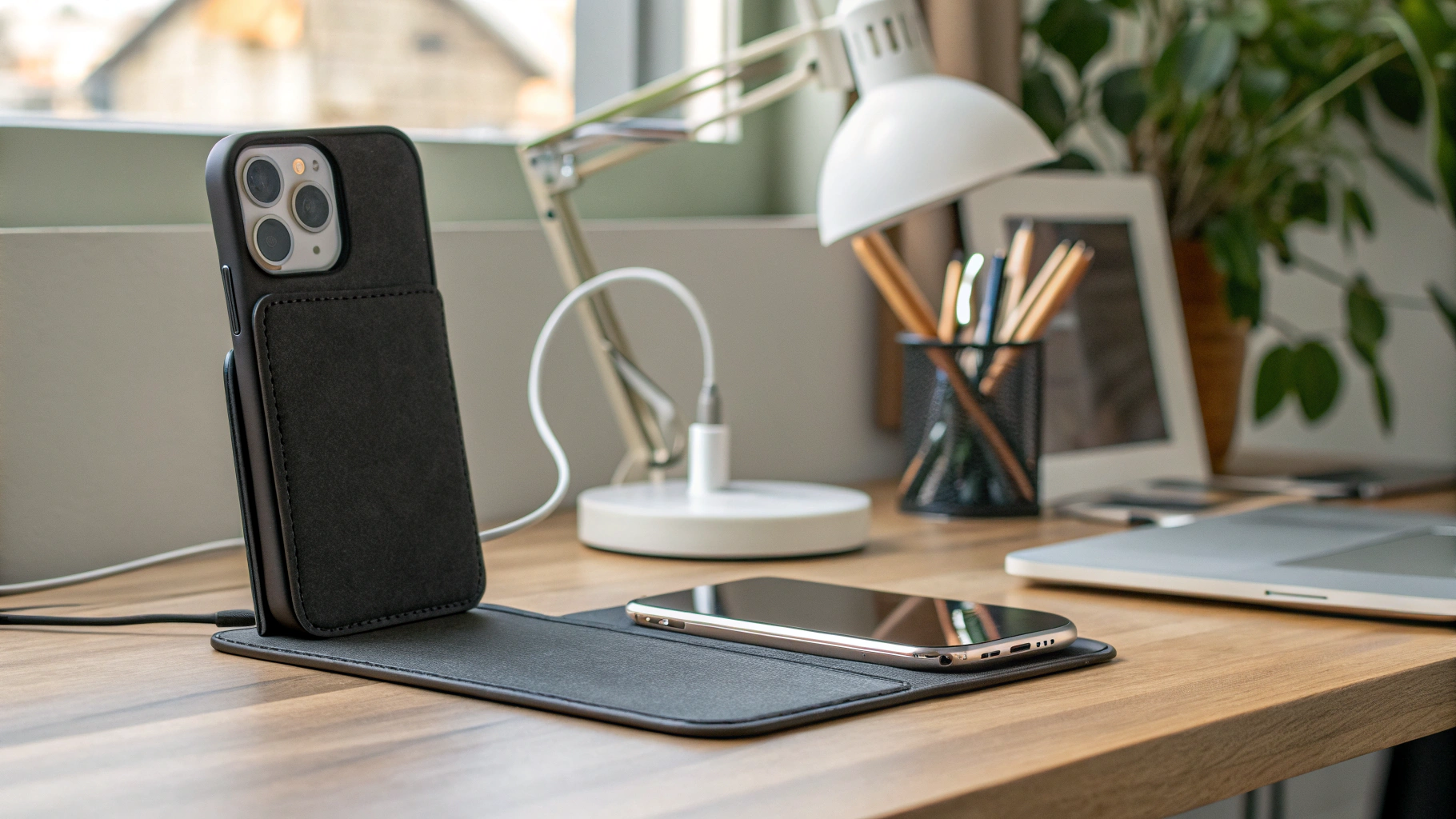 Проверка совместимости чехла‑книжки с MagSafe