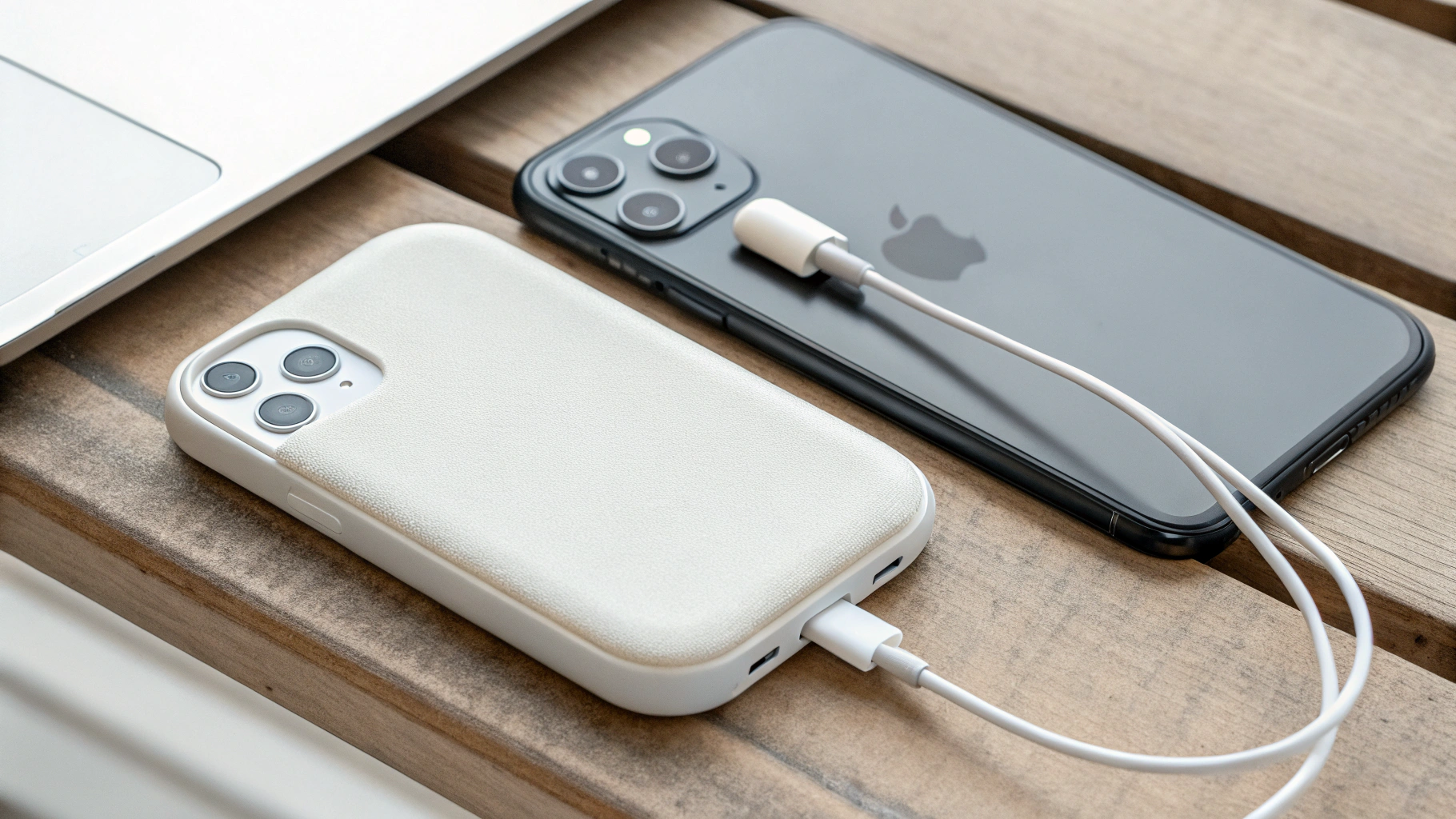Магнитный powerbank на iPhone с дополнительным USB‑C портом