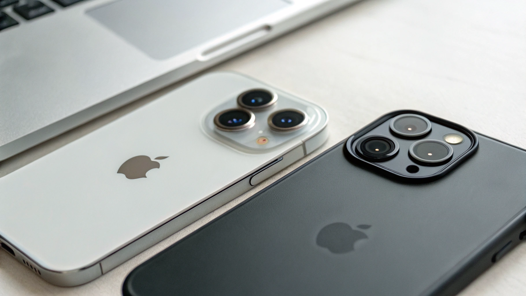 Сравнение основных камер iPhone 17 и iPhone 14 крупным планом