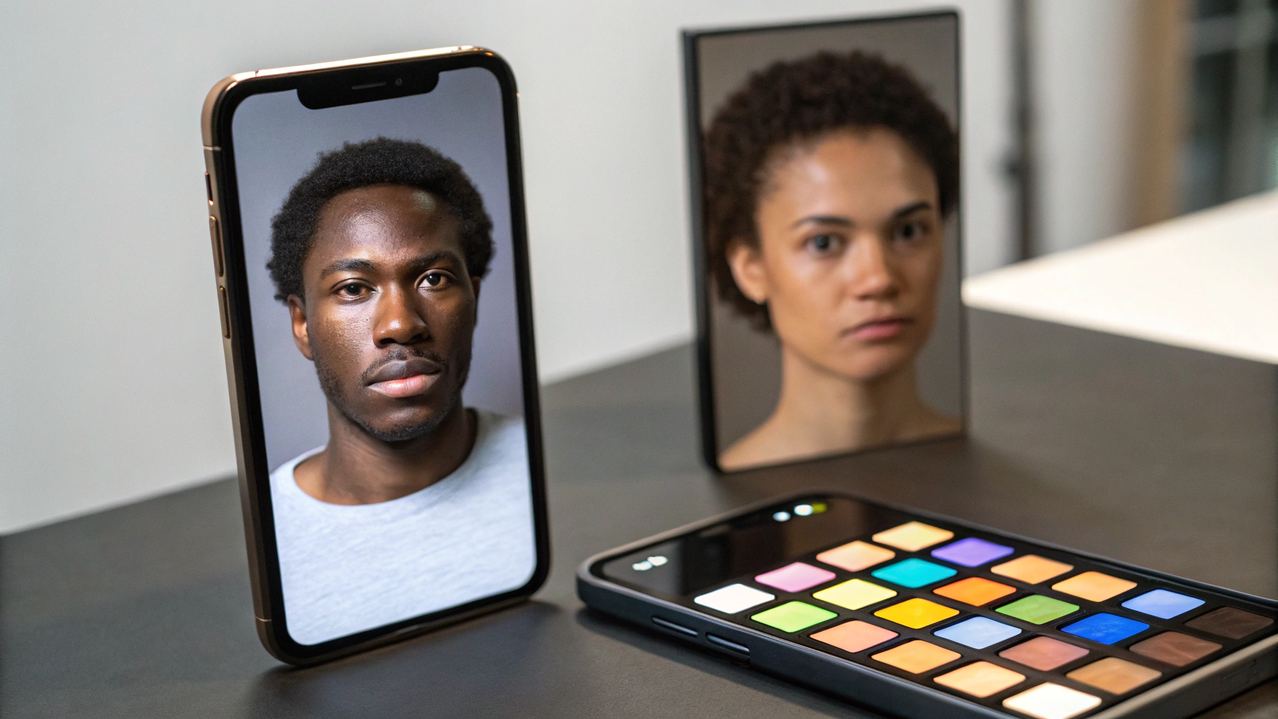 Портретный тест в смешанном свете: iPhone 17 и Pixel 9 Pro рядом