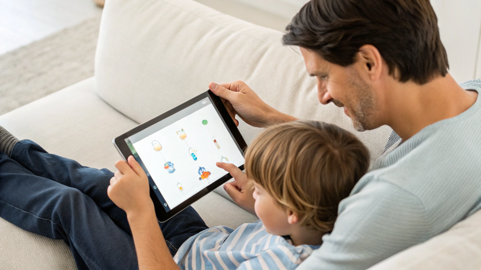 Настройка лимитов экранного времени в родительском контроле Samsung Kids на планшете Galaxy