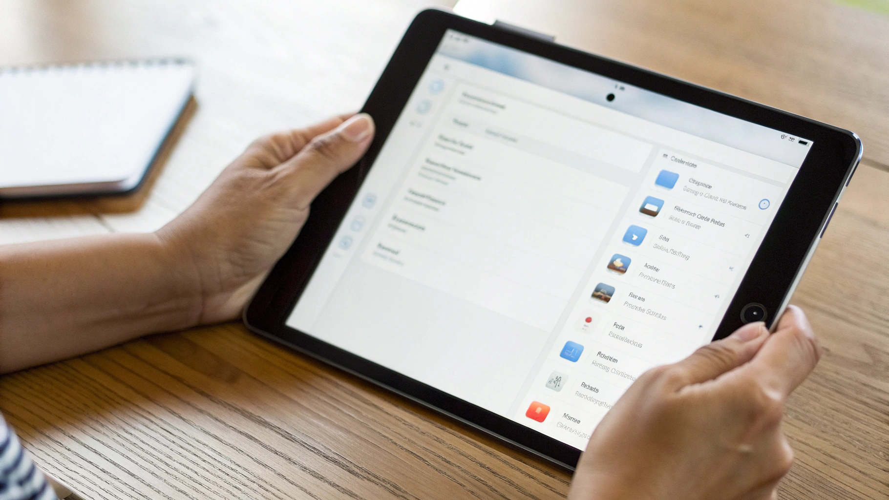 Скриншоты «Об этом устройстве» и резервной копии iCloud на iPad перед продажей