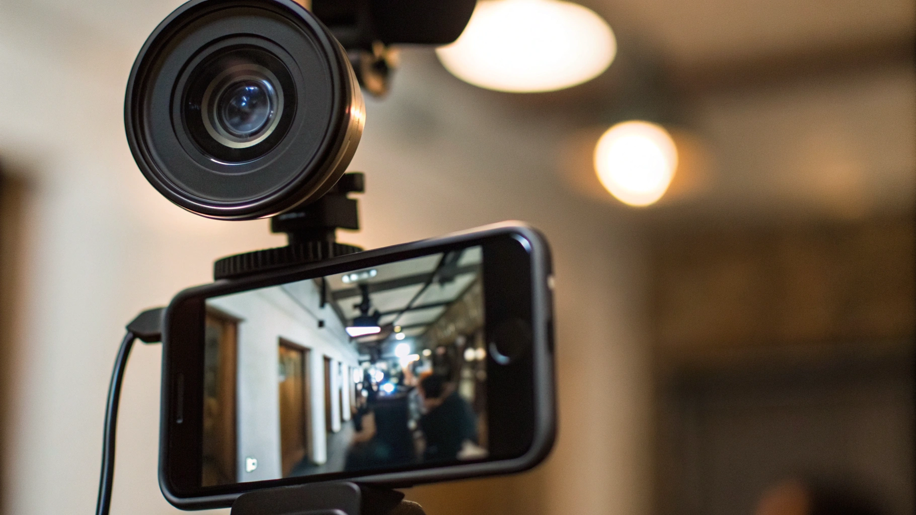 Съёмка селфи-видео на фронтальную камеру смартфона