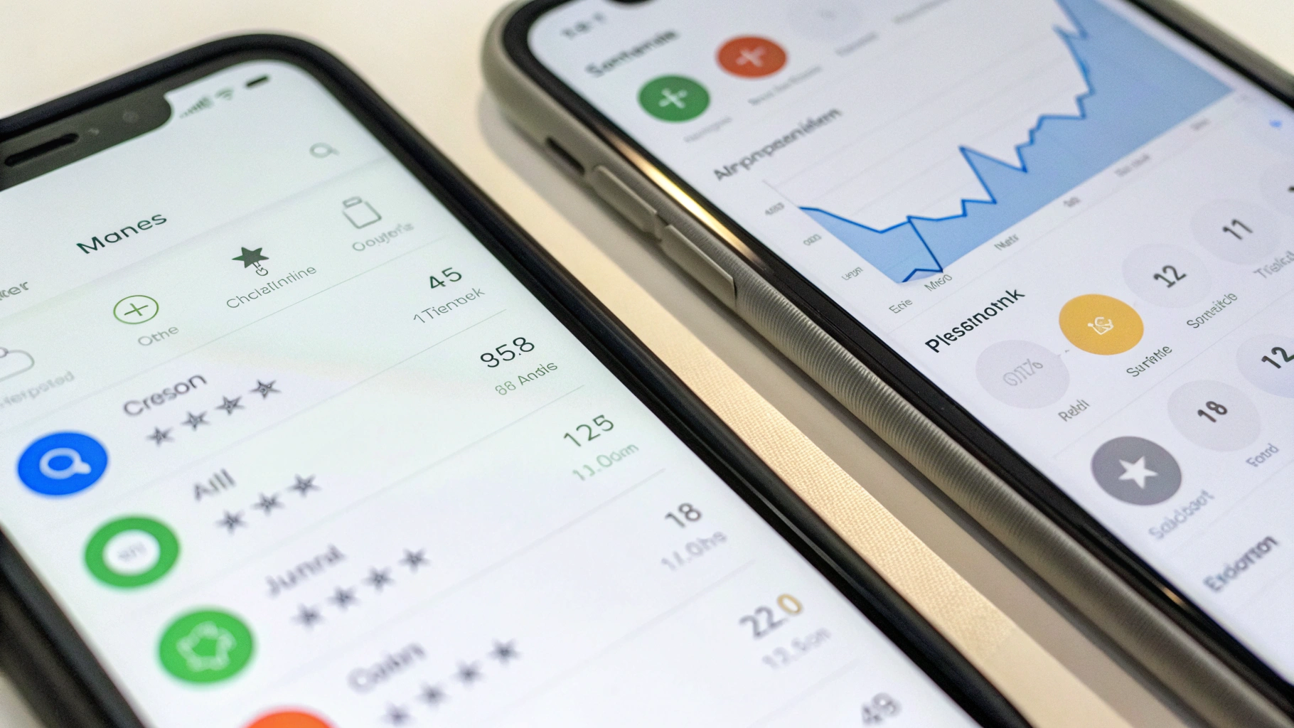 Сравнение характеристик и экранов смартфонов среднего класса