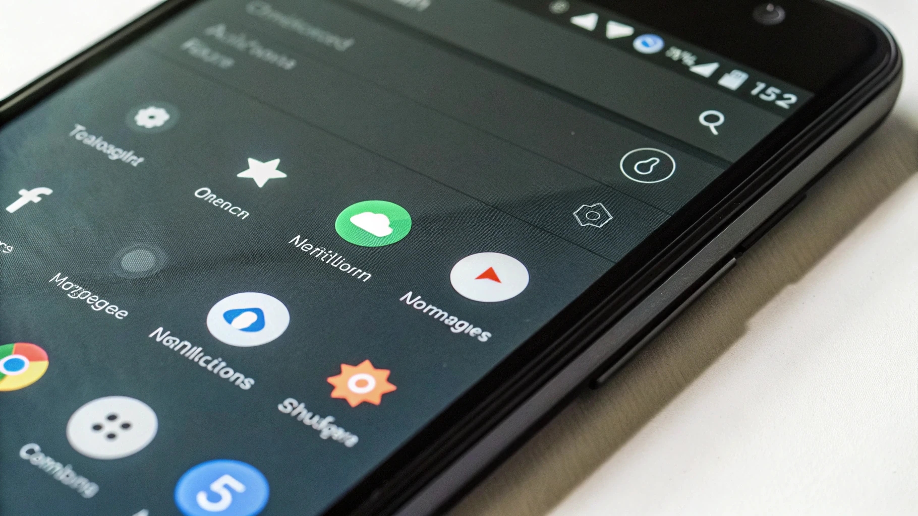 Панель уведомлений Android со скрываемыми рекламными сообщениями и системными оповещениями