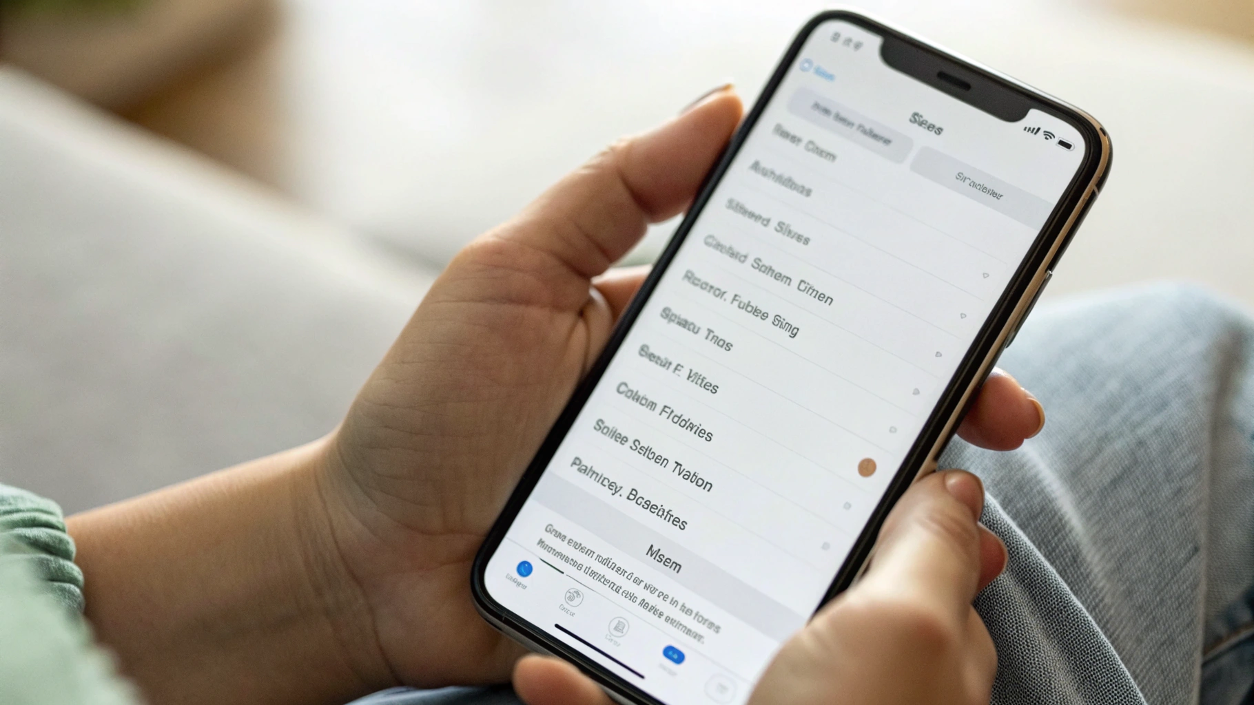 Настройка экранного времени и лимитов приложений на iPhone в руках родителя