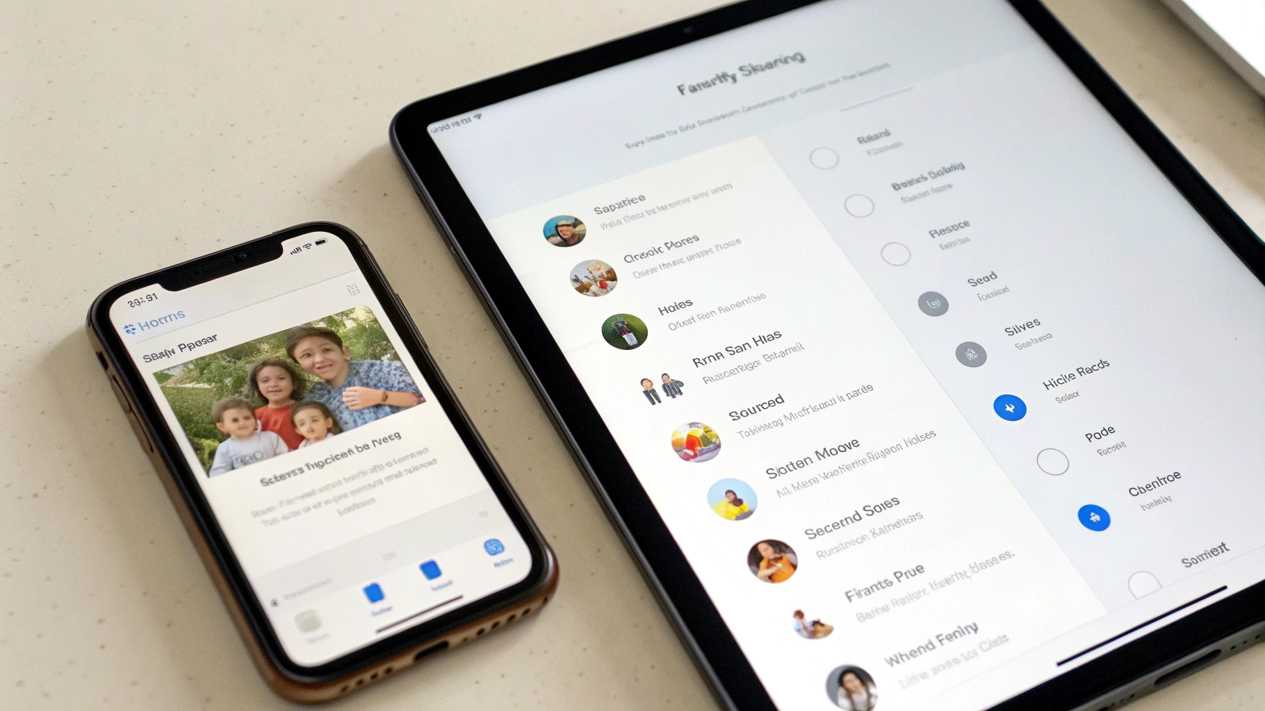 Настройка семейного доступа и экранного времени на iPhone и iPad