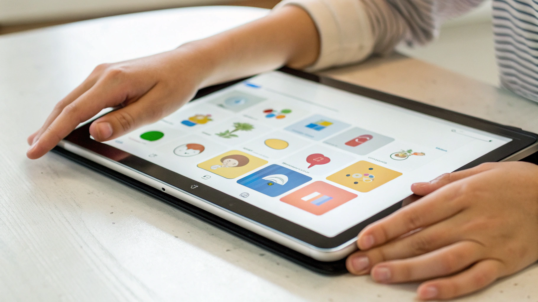 Переключение профилей и детского режима на планшете Samsung Galaxy Tab S11