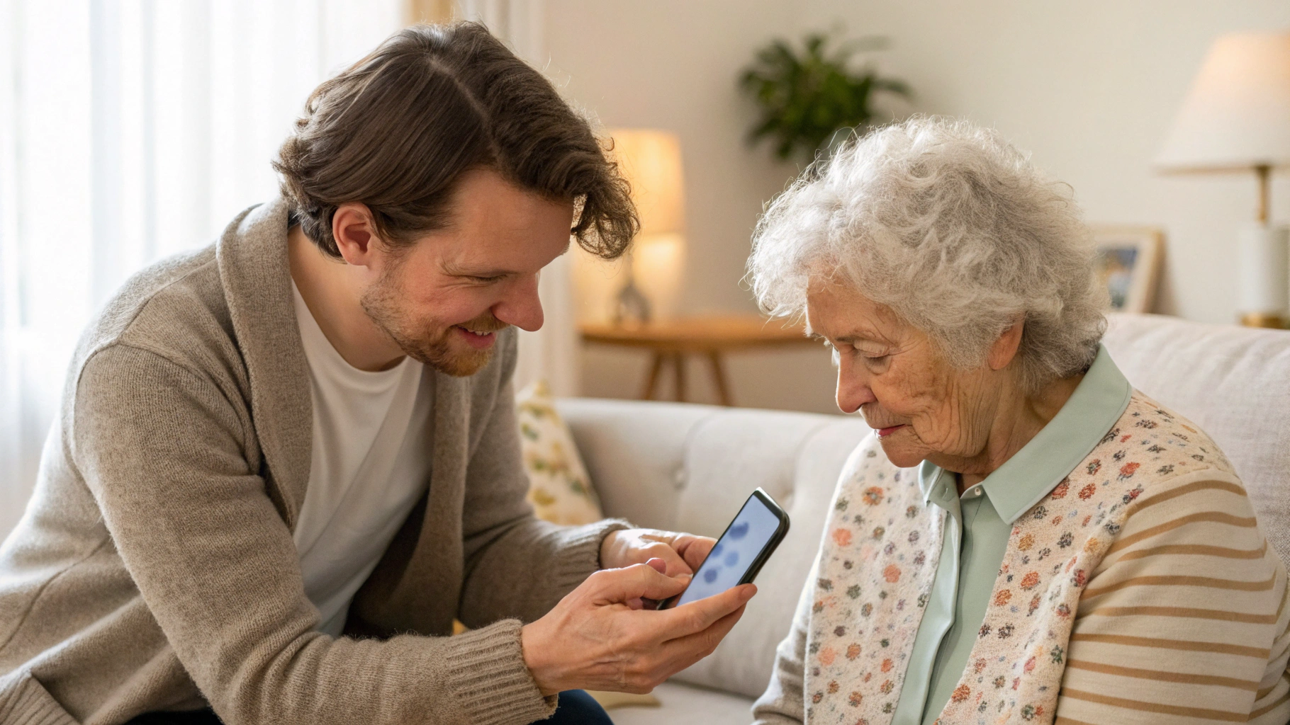 Настройка на Android-смартфоне функций SOS и геолокации для пожилого родителя