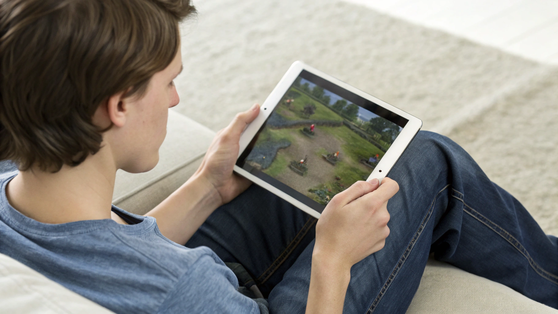 Игры на iPad с проверкой нагрузки на батарею и нагрева