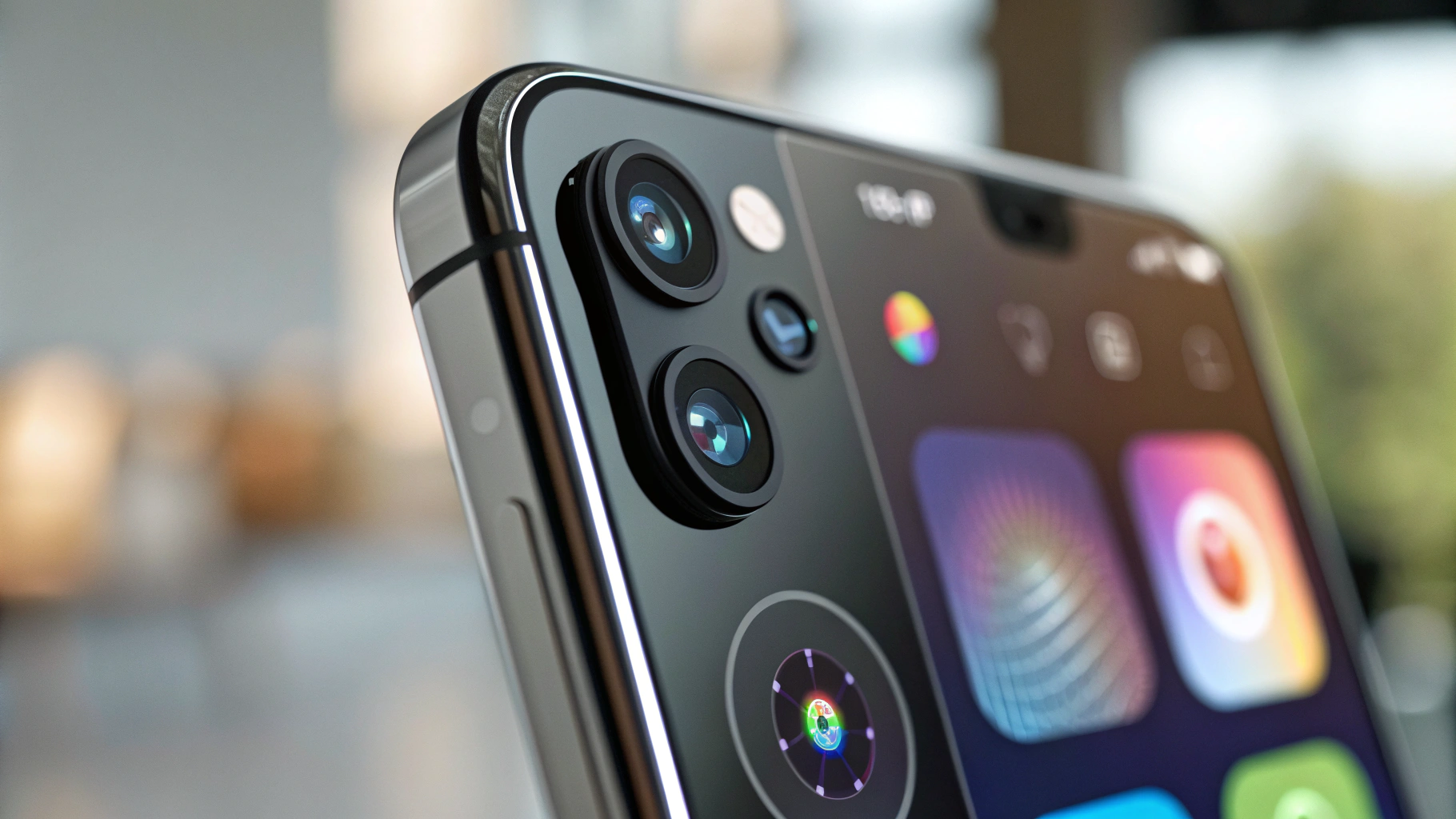 Настройки камеры и ИИ на экране будущего флагмана смартфона