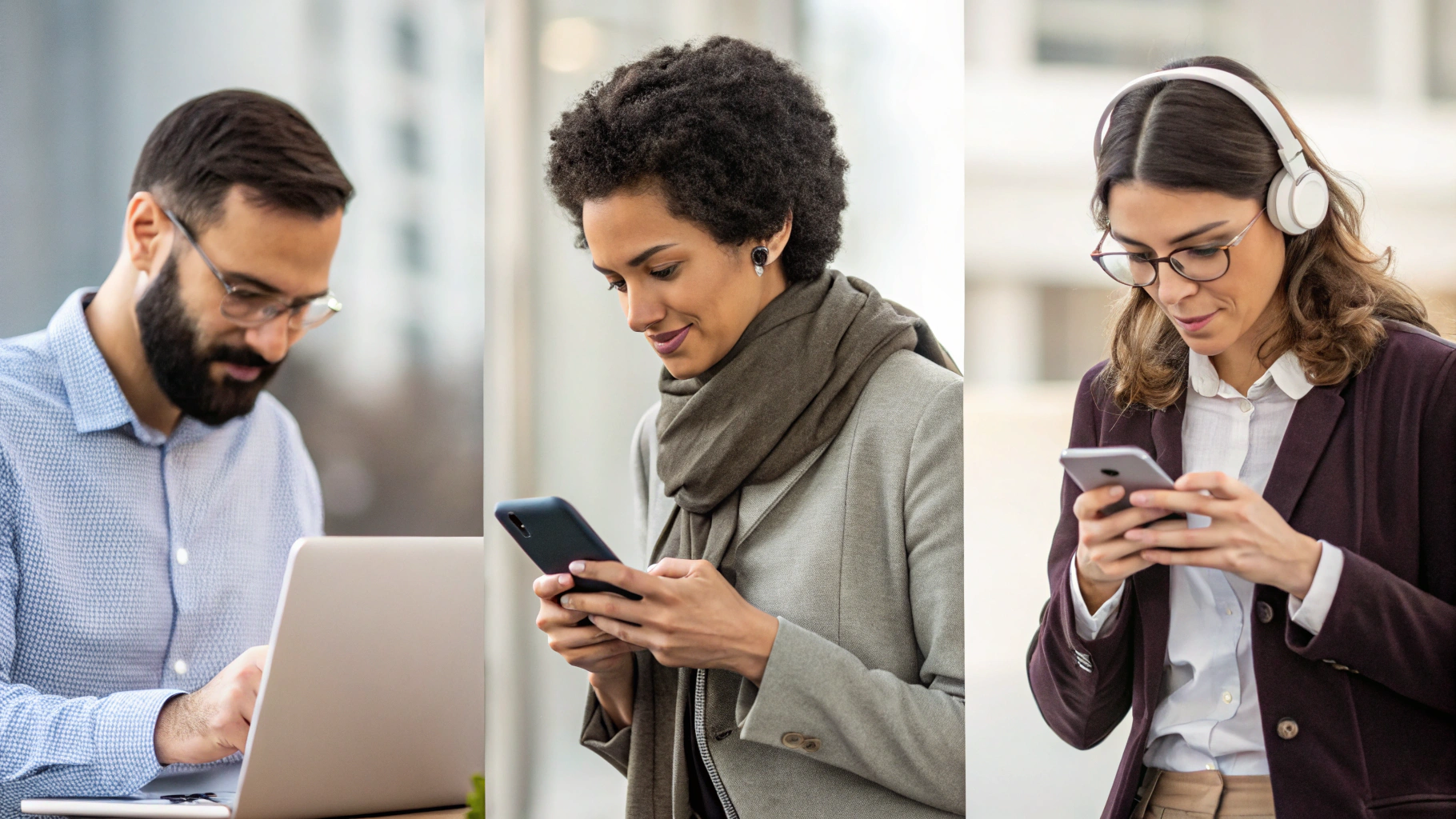 Самозанятые разных профессий используют смартфоны в работе